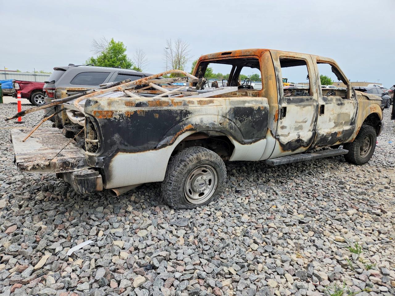 2013 Ford F250 Super Duty Burn vin: 1FT7W2B69DEB52670