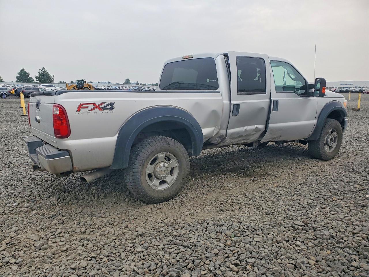 2014 Ford F250 Super Duty Silver vin: 1FT7W2B69EEA44888