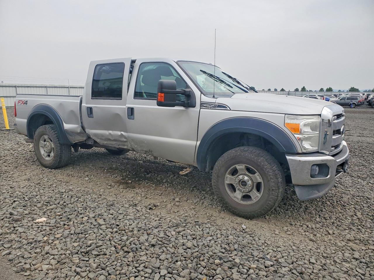 2014 Ford F250 Super Duty Silver vin: 1FT7W2B69EEA44888