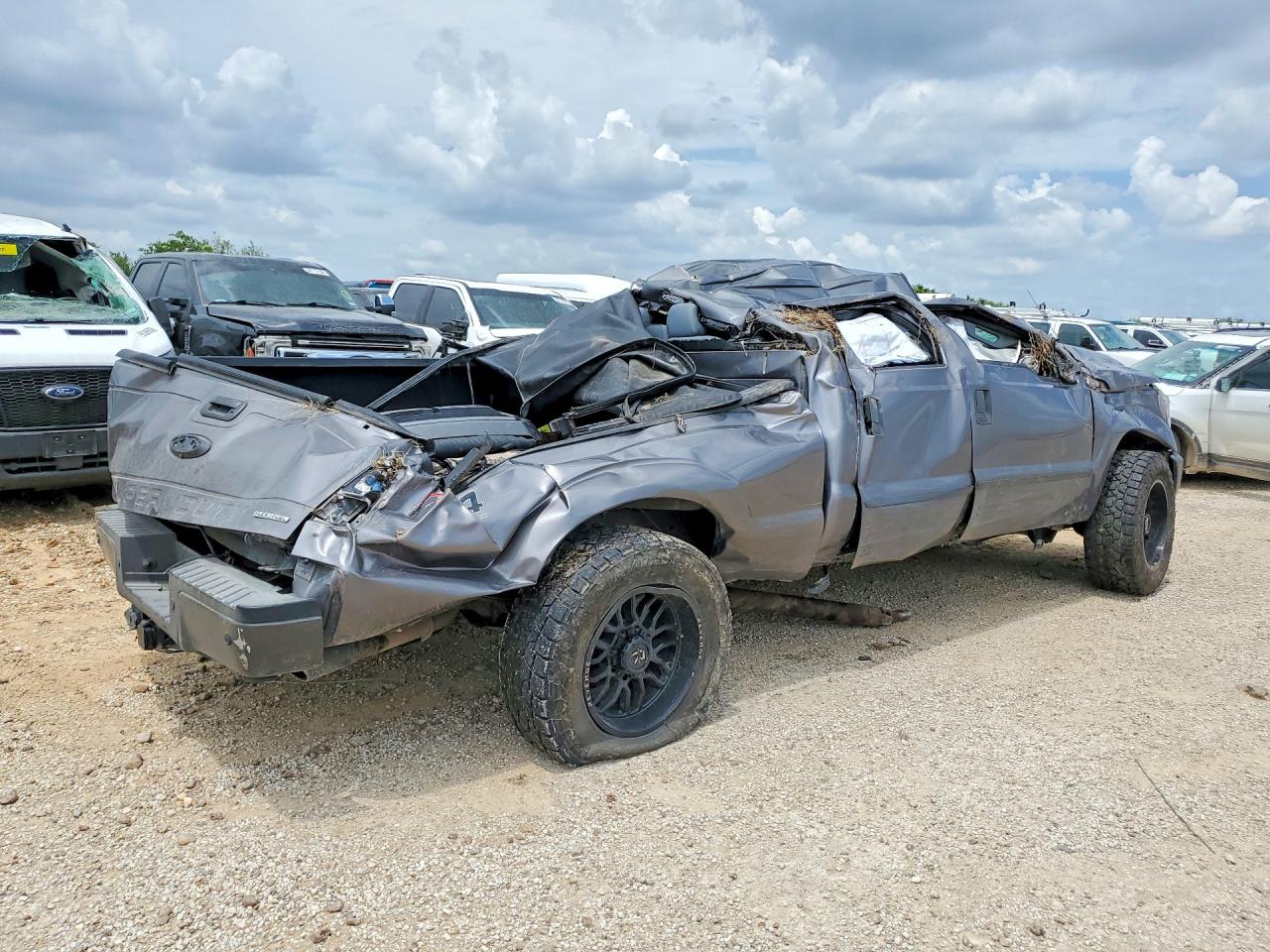 2014 Ford F250 Super Duty Gray vin: 1FT7W2B69EEB85492