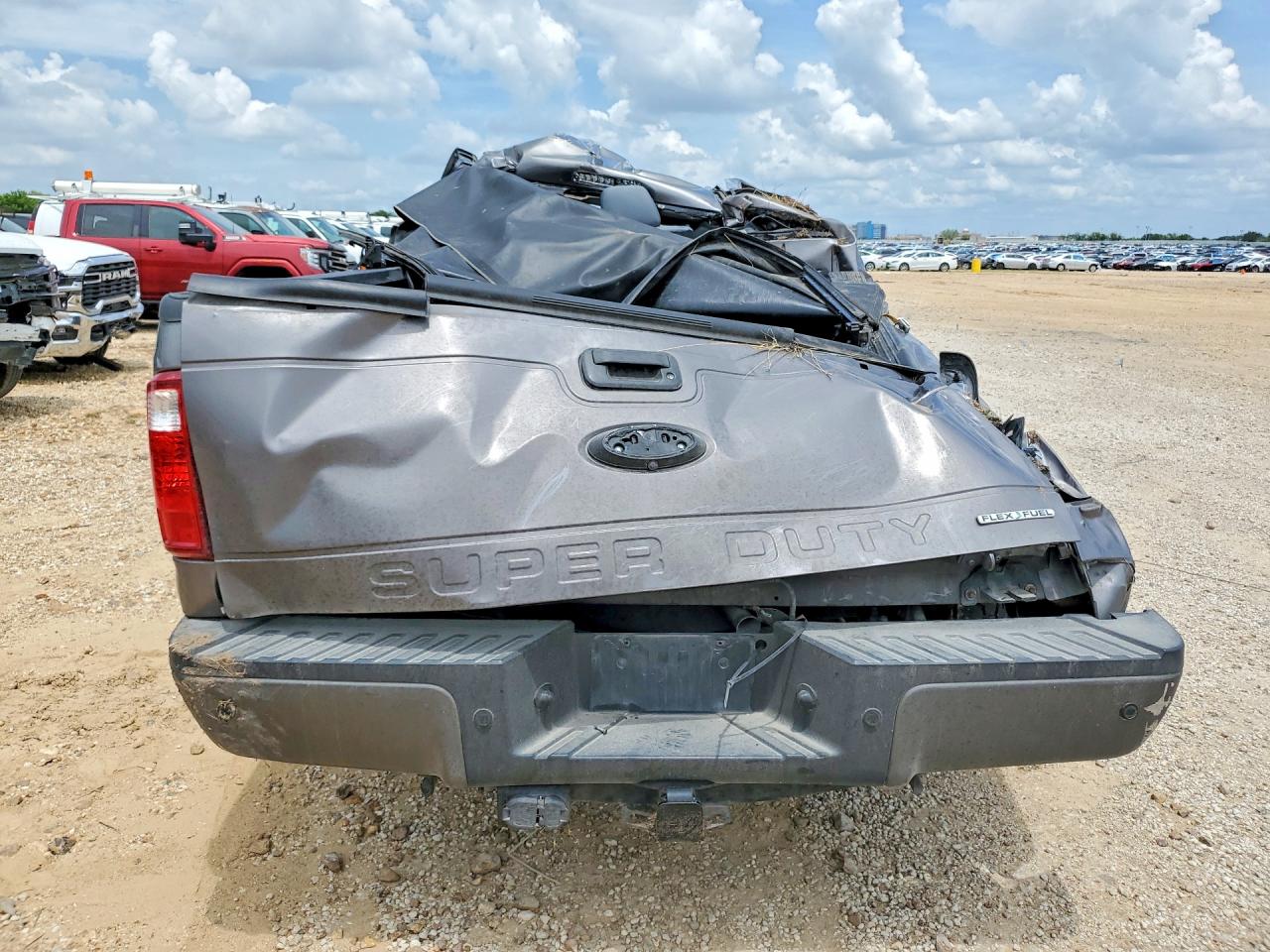2014 Ford F250 Super Duty Gray vin: 1FT7W2B69EEB85492