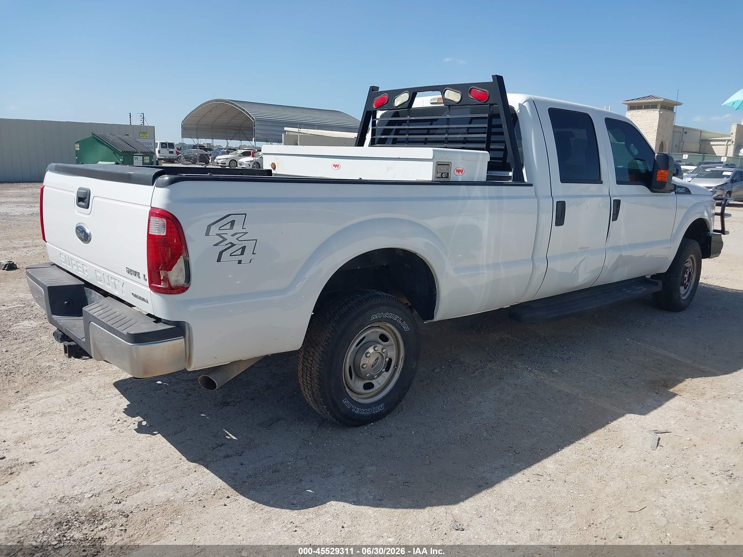 2015 Ford F-250 Lariat/xl/xlt White vin: 1FT7W2B69FEA39434