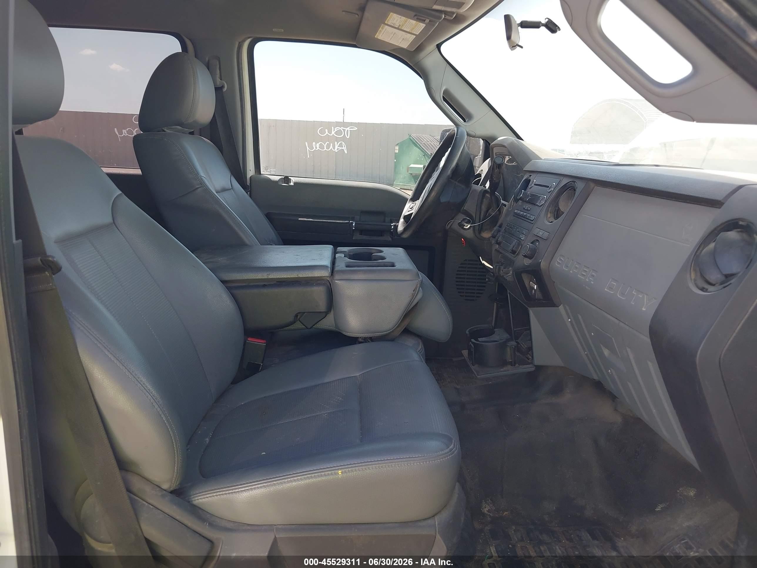 2015 Ford F-250 Lariat/xl/xlt White vin: 1FT7W2B69FEA39434