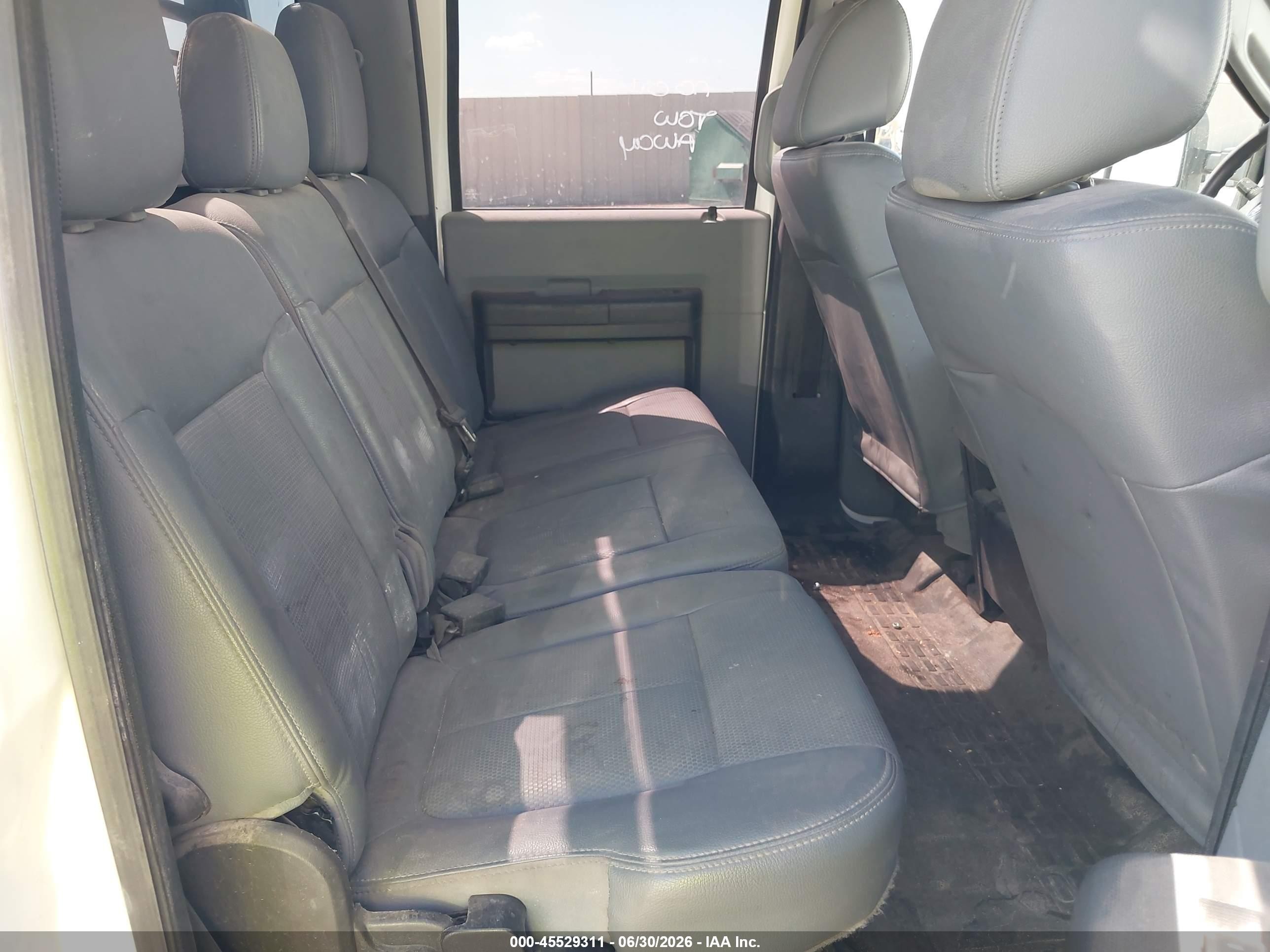 2015 Ford F-250 Lariat/xl/xlt White vin: 1FT7W2B69FEA39434