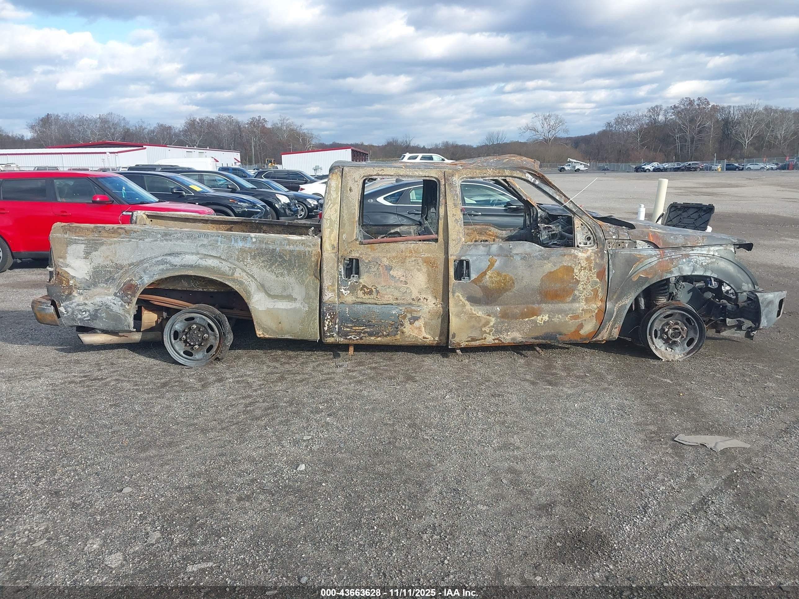 2011 Ford F-250 Xl Gray vin: 1FT7W2B6XBEC30984