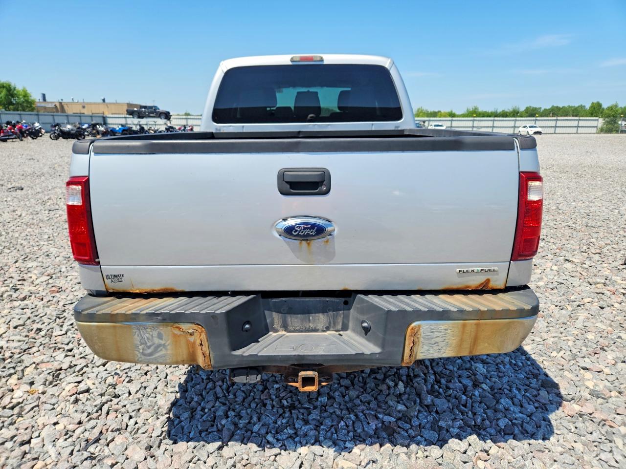 2012 Ford F250 Super Duty Silver vin: 1FT7W2B6XCEA30544