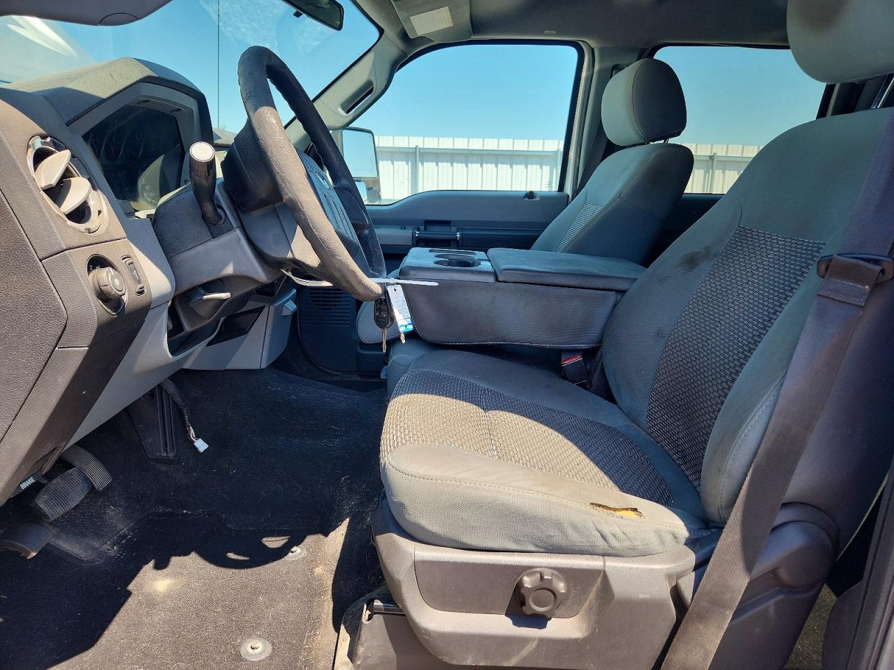 2012 Ford F250 Super Duty Silver vin: 1FT7W2B6XCEA30544