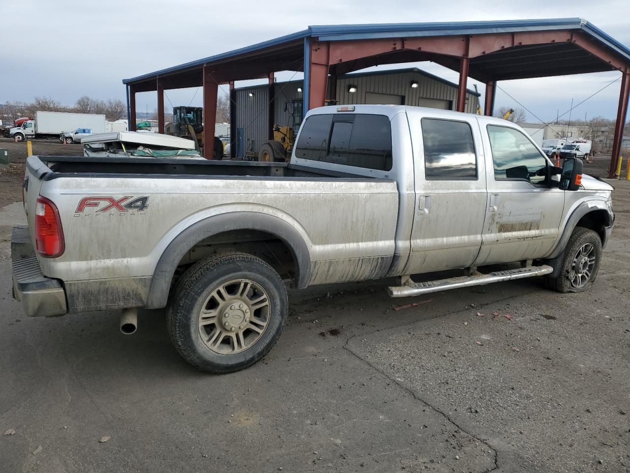 2012 Ford F250 Super Duty Silver vin: 1FT7W2B6XCEC38892