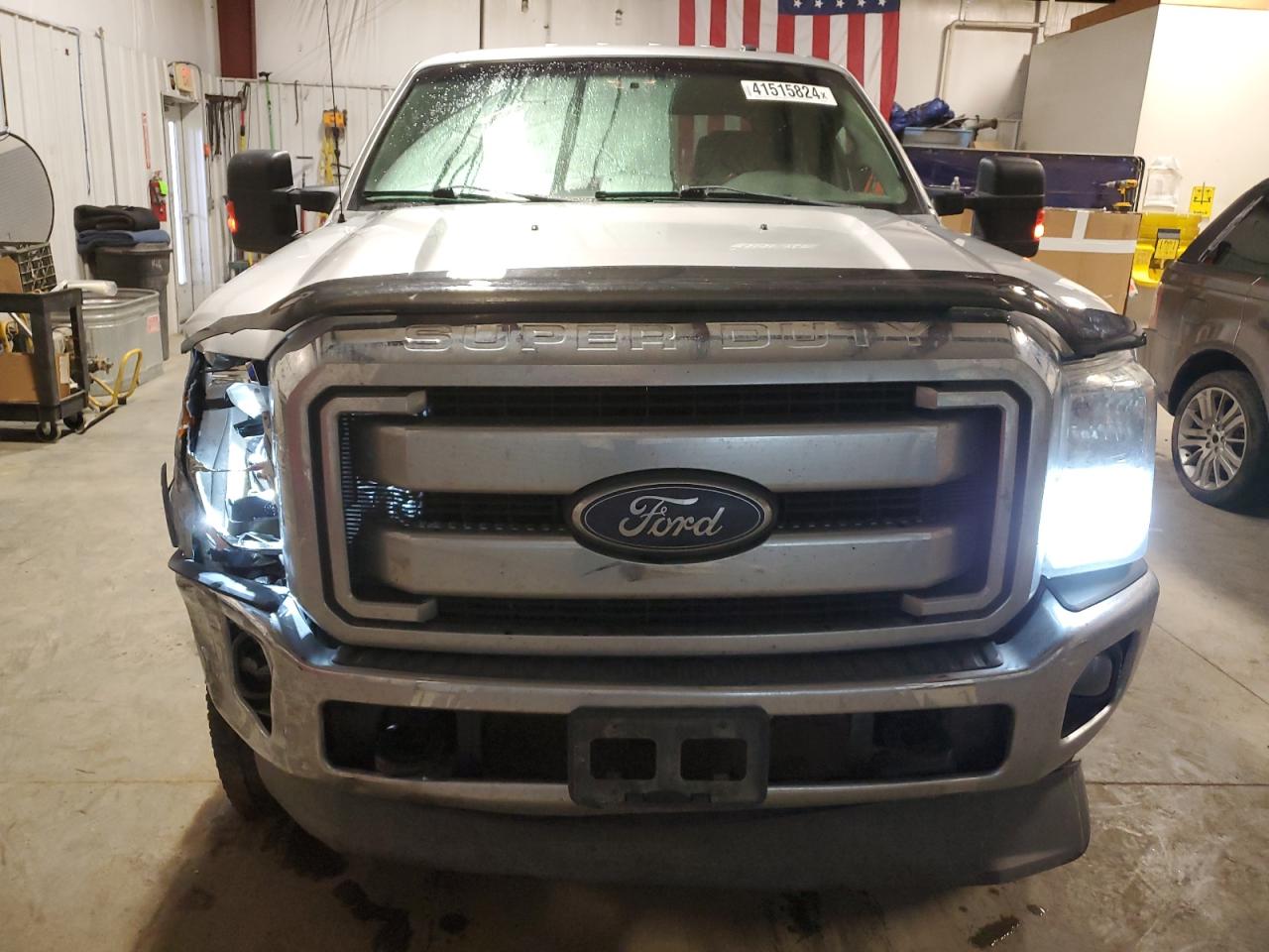 2012 Ford F250 Super Duty Silver vin: 1FT7W2B6XCEC38892