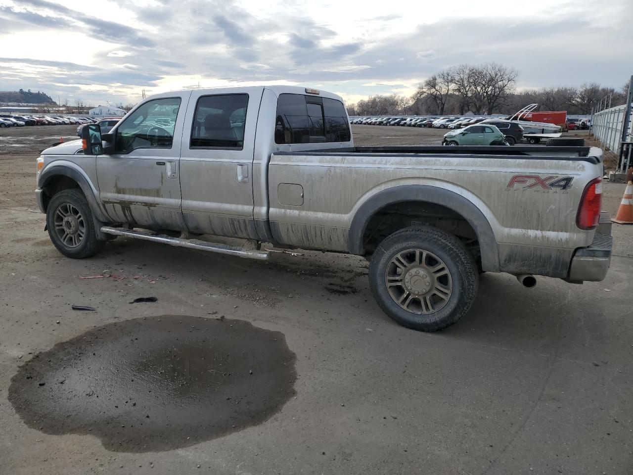 2012 Ford F250 Super Duty Silver vin: 1FT7W2B6XCEC38892