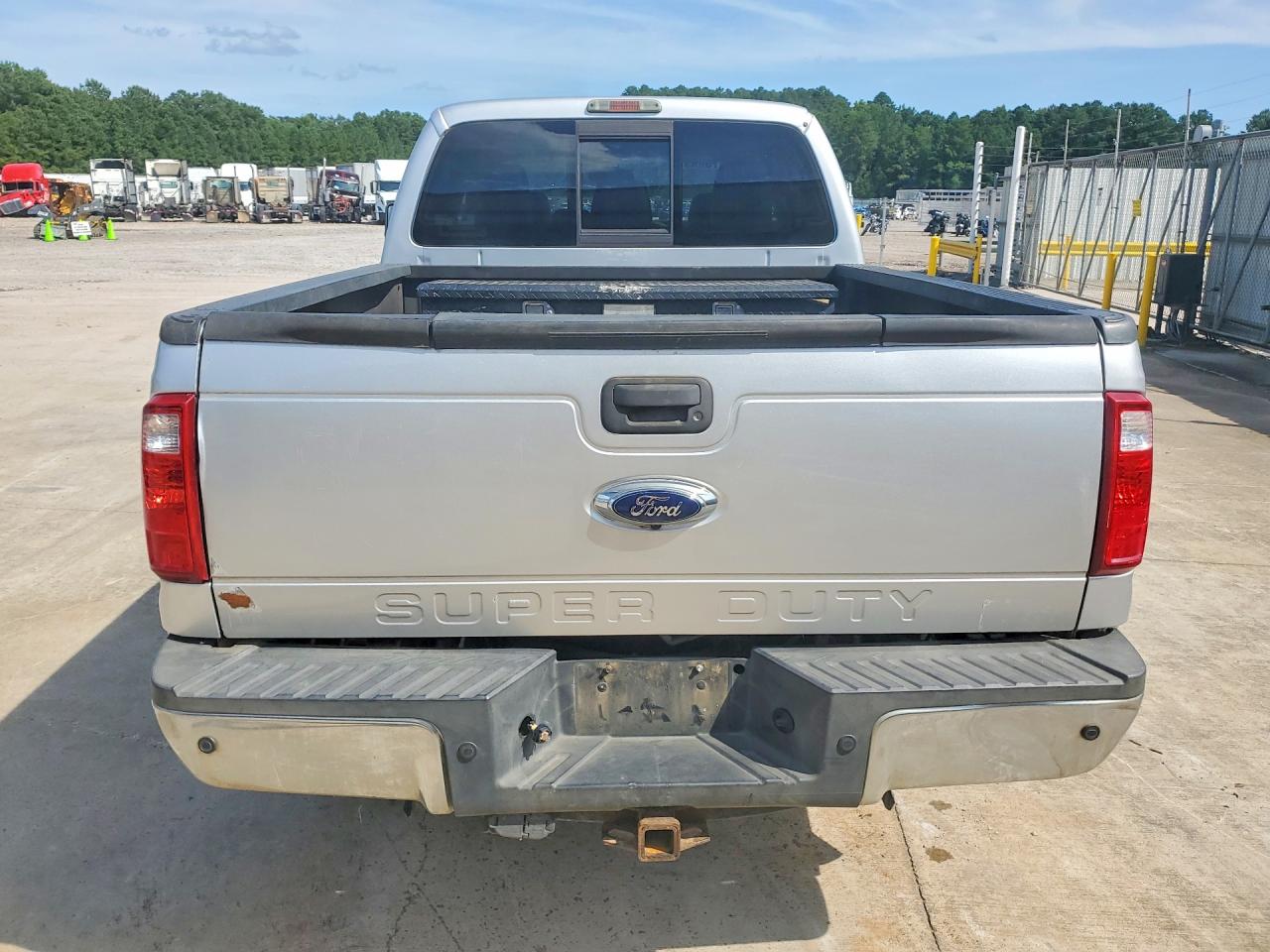 2013 Ford F250 Super Duty Silver vin: 1FT7W2B6XDEB32704
