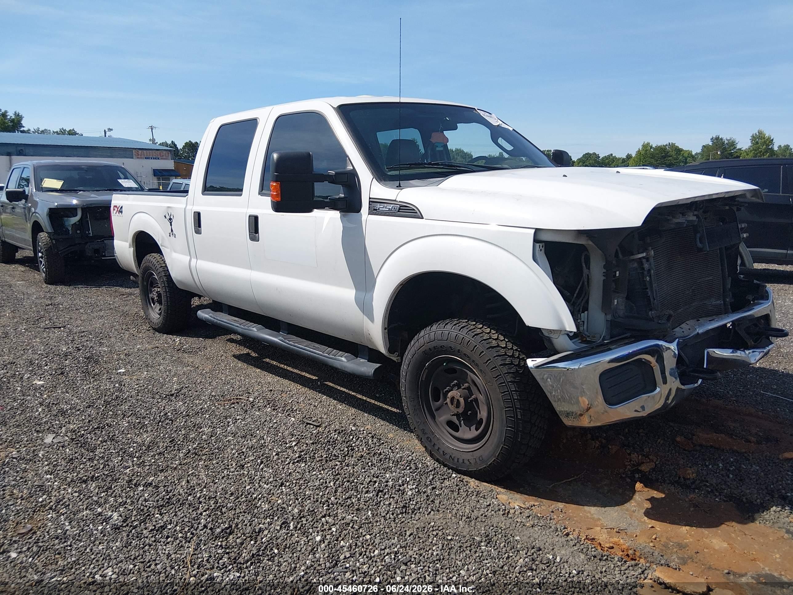 2015 Ford F-250 Xl Белый vin: 1FT7W2B6XFEA14235