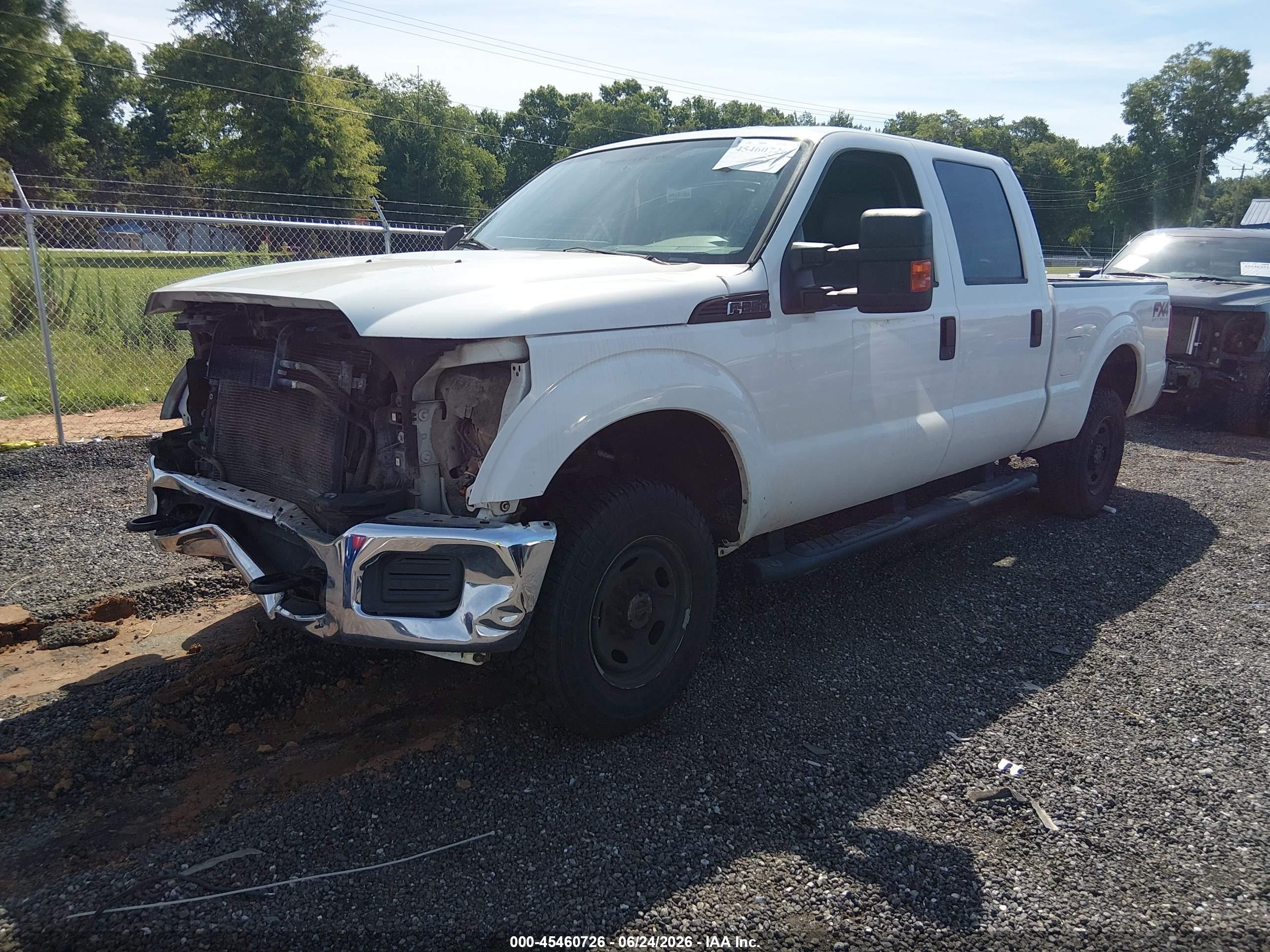 2015 Ford F-250 Xl Белый vin: 1FT7W2B6XFEA14235