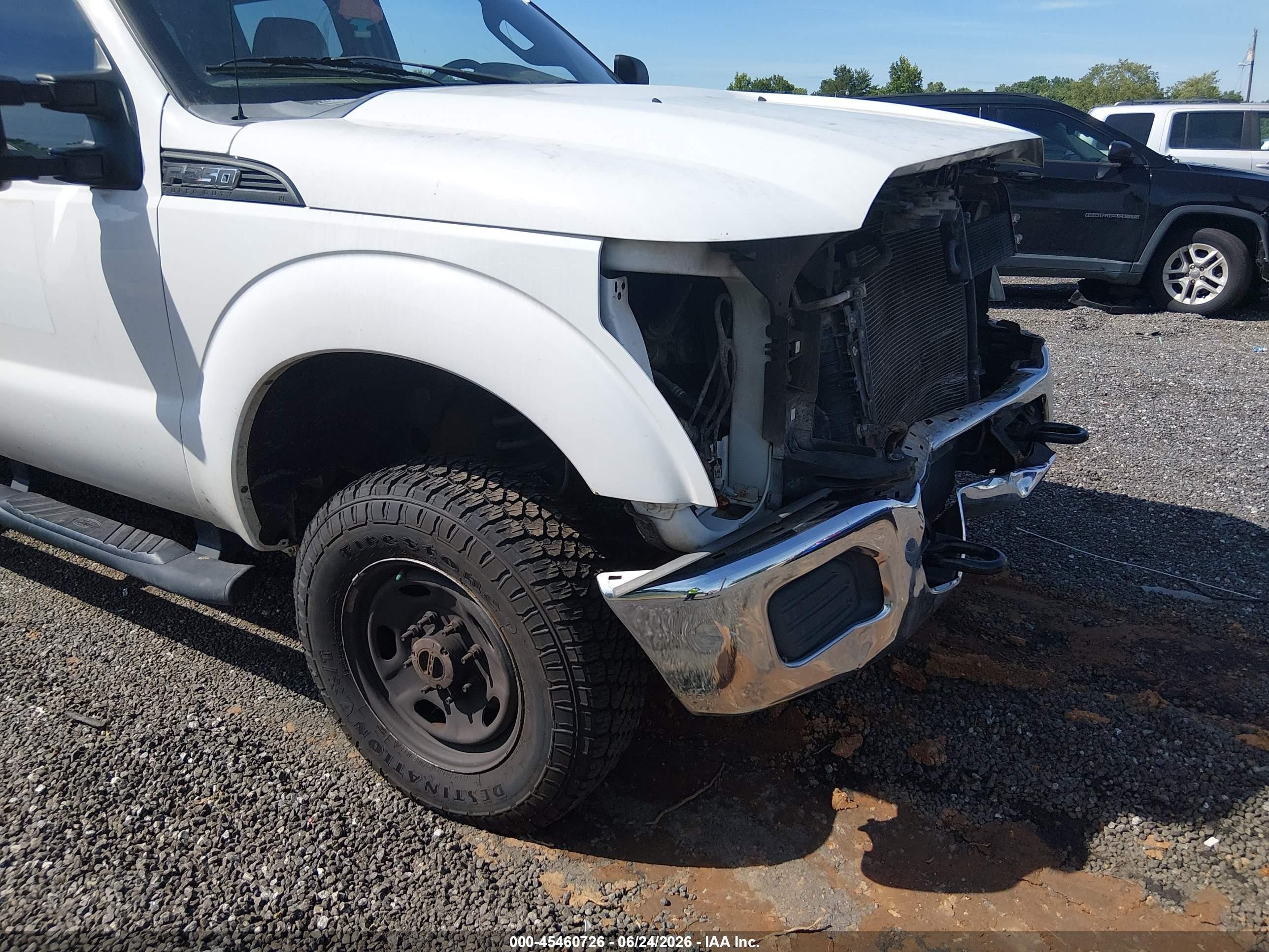 2015 Ford F-250 Xl Белый vin: 1FT7W2B6XFEA14235