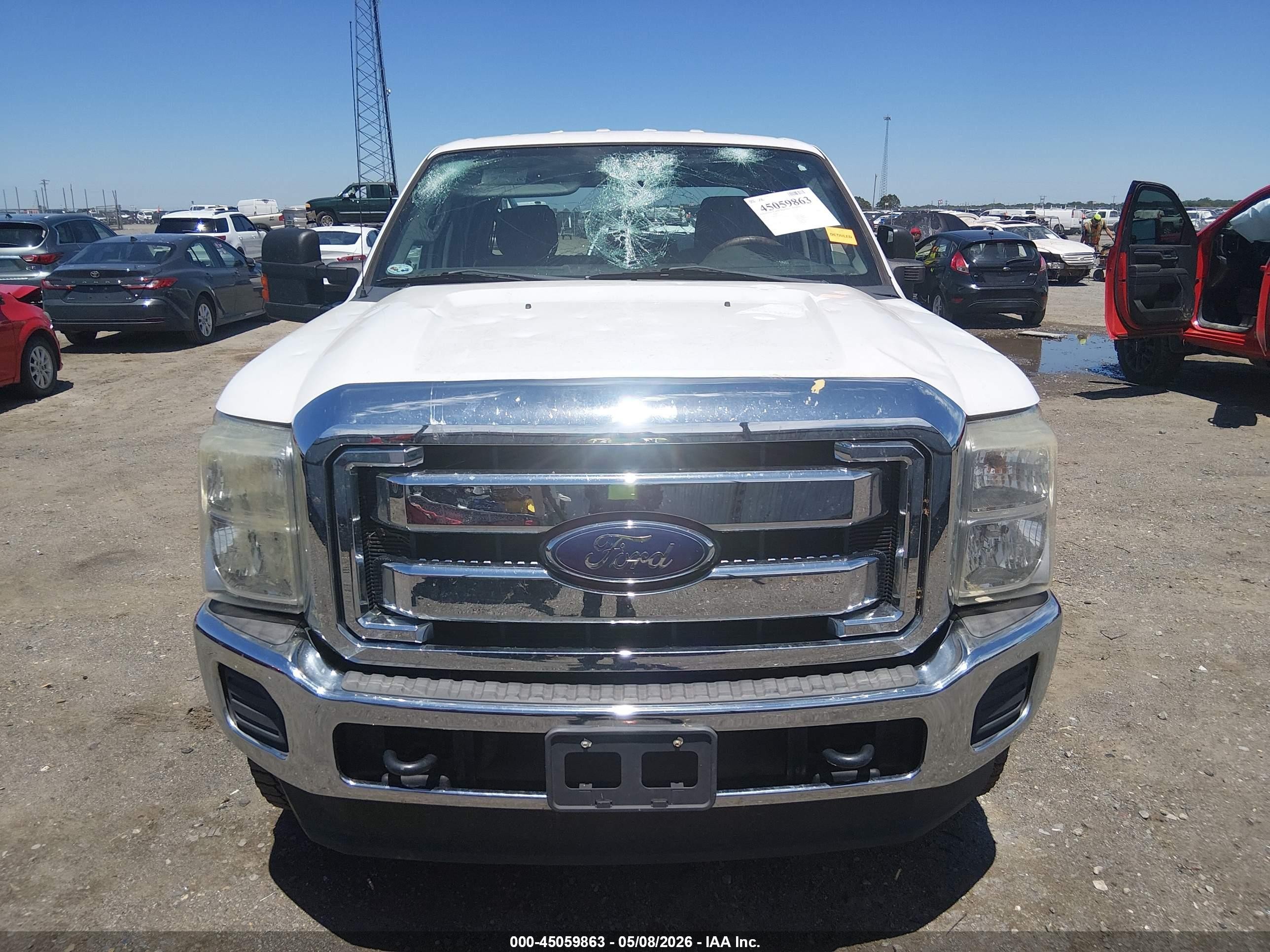 2015 Ford F-250 Xl Белый vin: 1FT7W2B6XFEC76238