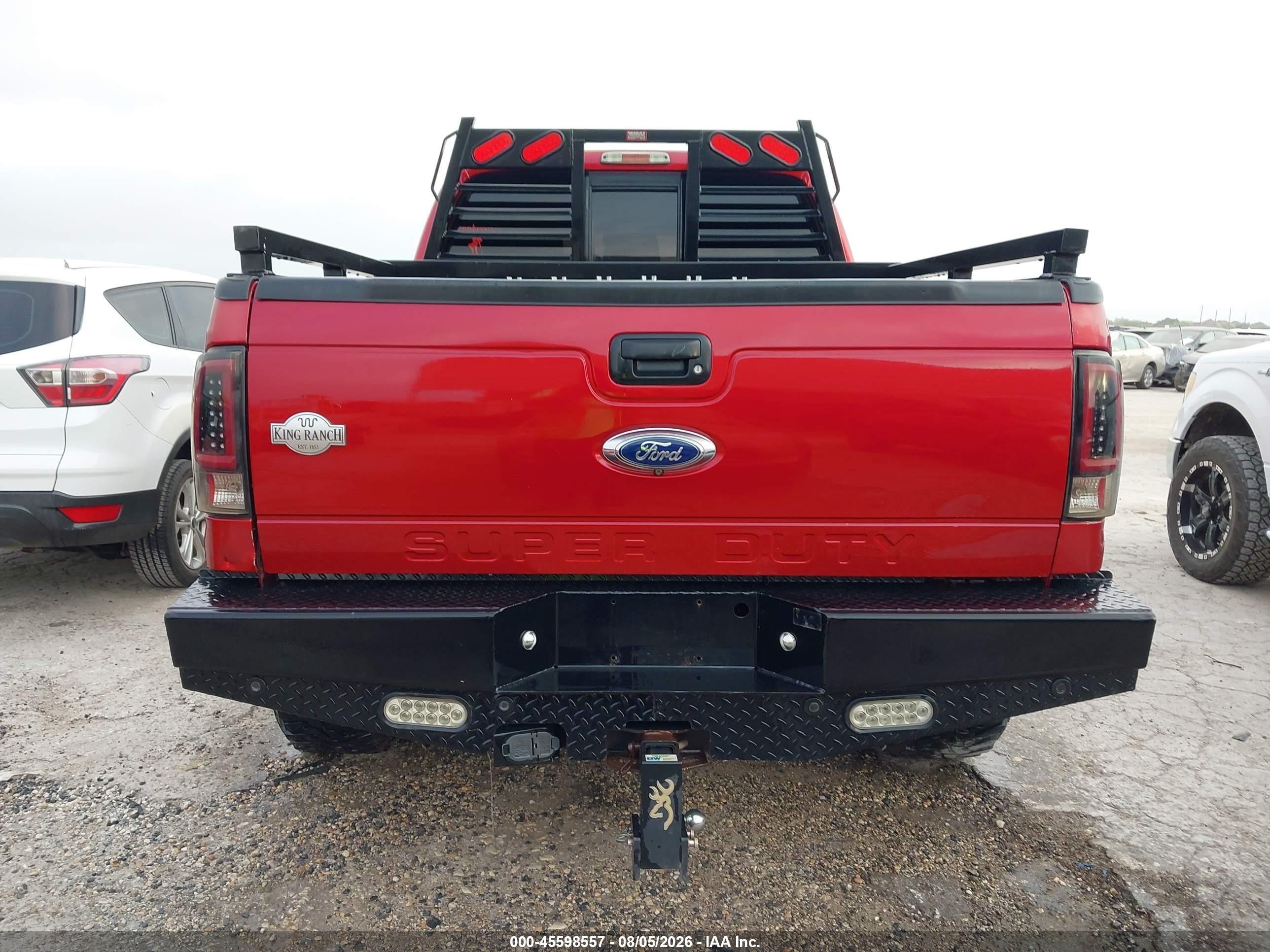 2015 Ford F-250 Lariat Maroon vin: 1FT7W2B6XFED27785