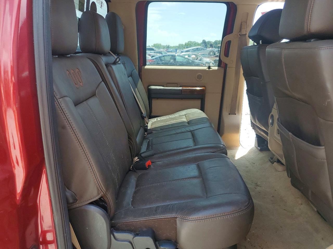 2016 Ford F250 Super Duty Red vin: 1FT7W2B6XGEA42120