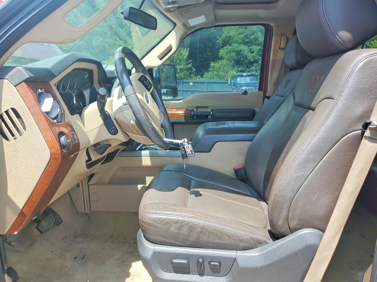 2016 Ford F250 Super Duty Red vin: 1FT7W2B6XGEA42120