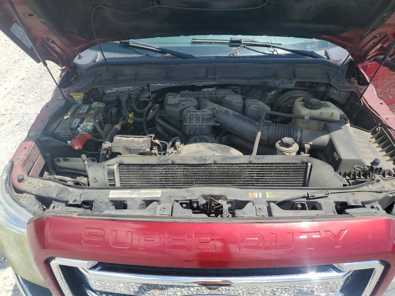 2016 Ford F250 Super Duty Red vin: 1FT7W2B6XGEA42120
