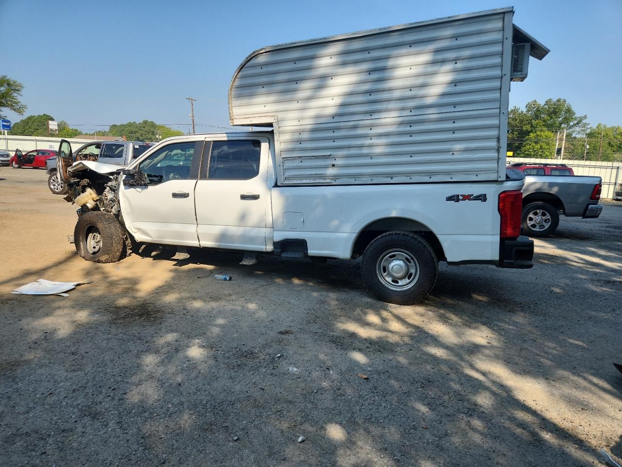 2023 Ford F250 Super Duty White vin: 1FT7W2BA1PEC84833