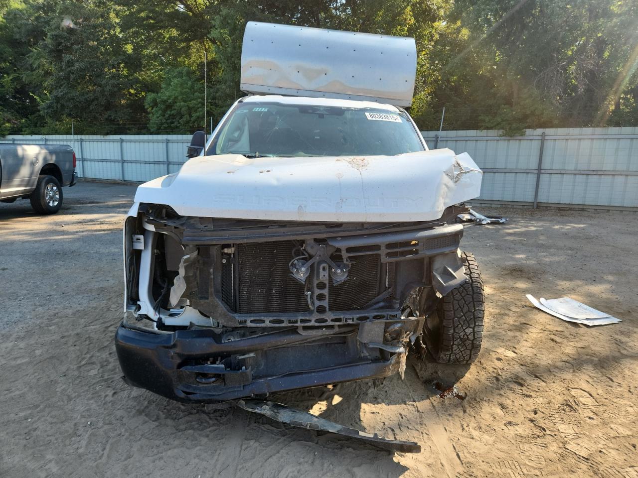2023 Ford F250 Super Duty White vin: 1FT7W2BA1PEC84833