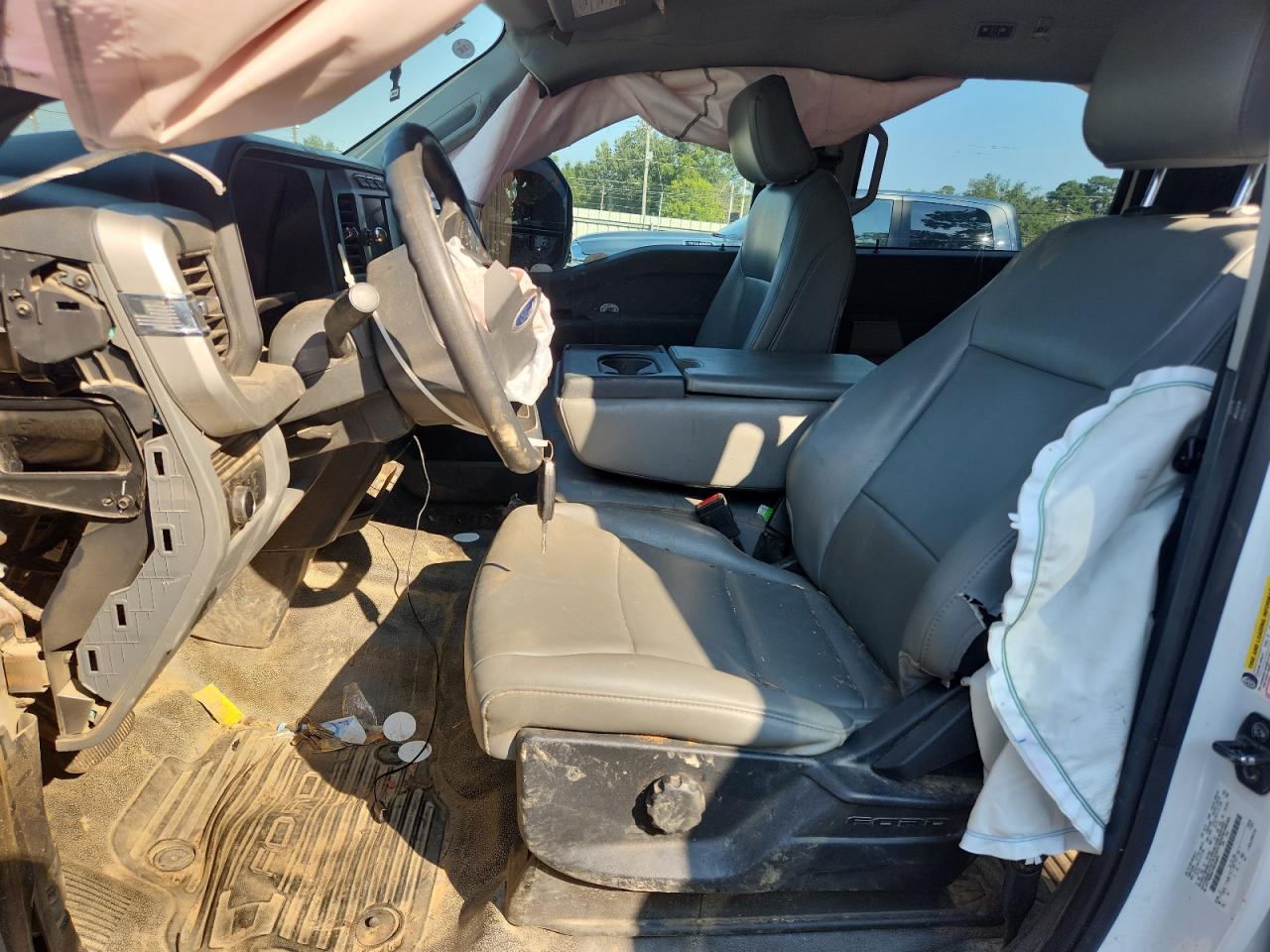 2023 Ford F250 Super Duty White vin: 1FT7W2BA1PEC84833