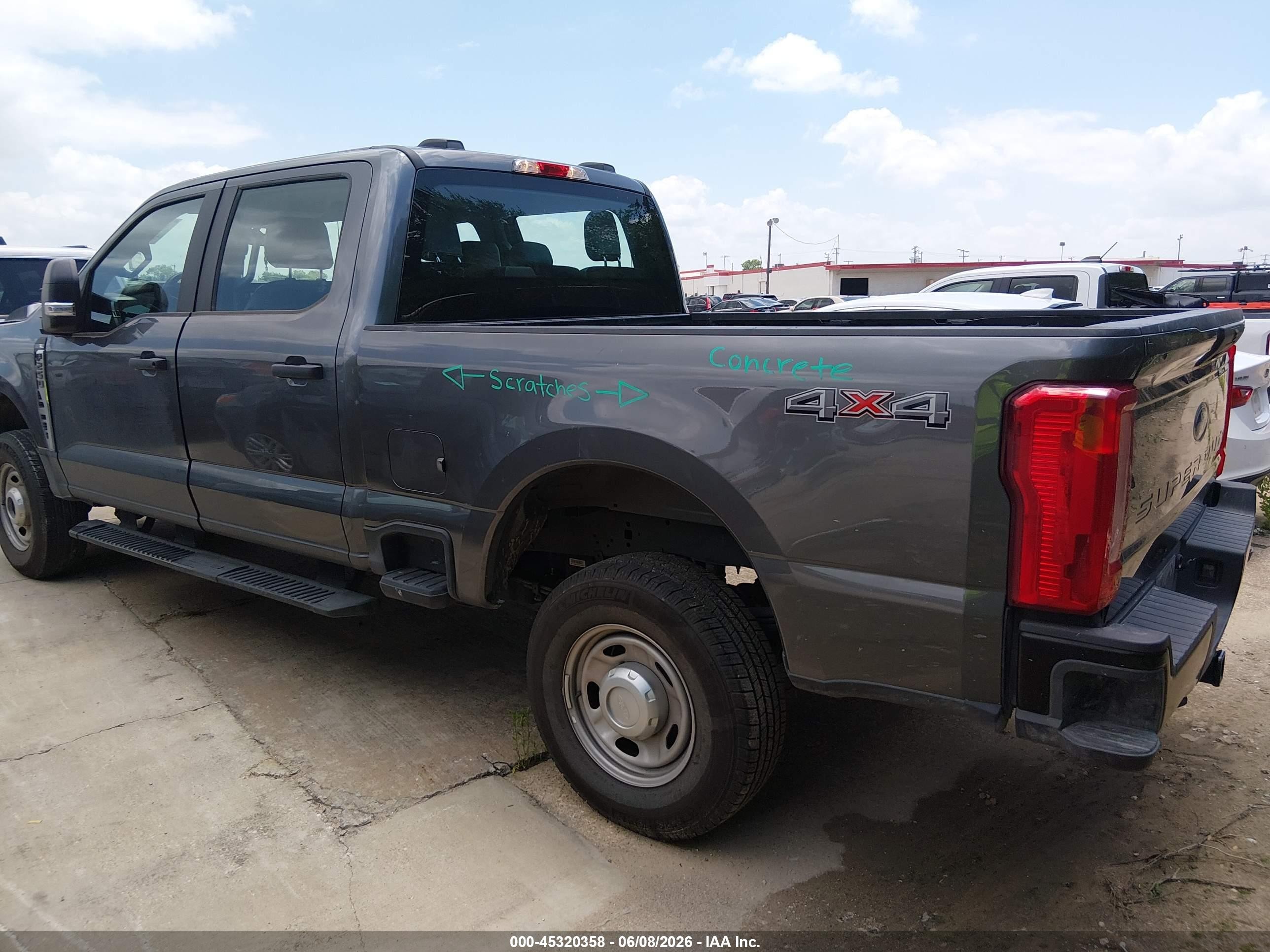 2026 Ford F-250 Xl Gray vin: 1FT7W2BA4TEC07044