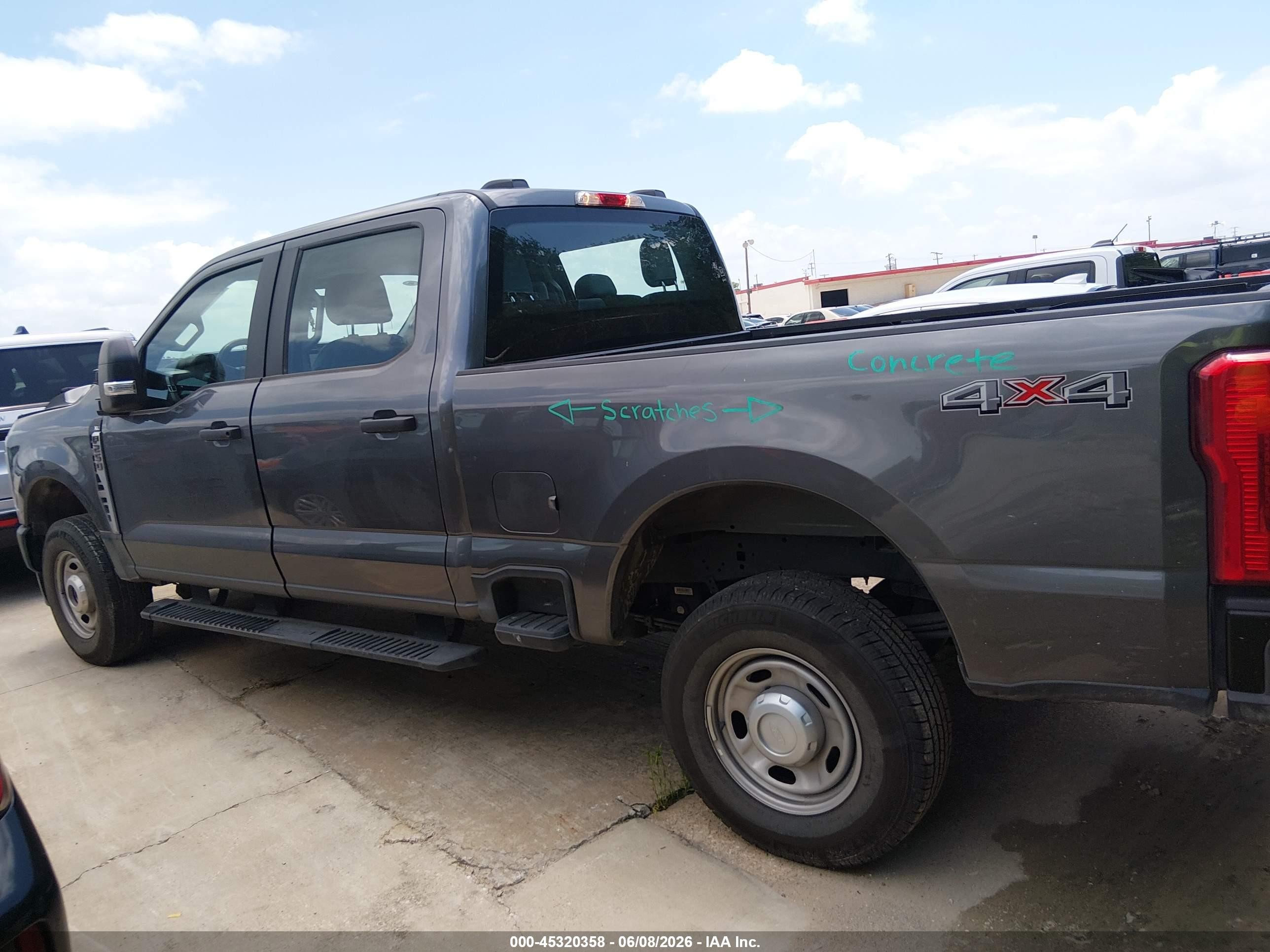 2026 Ford F-250 Xl Gray vin: 1FT7W2BA4TEC07044