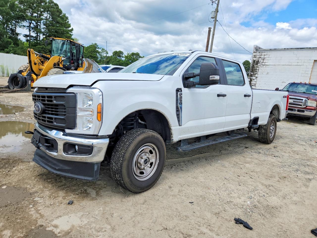 2024 Ford F250 Super Duty White vin: 1FT7W2BA5REE85847
