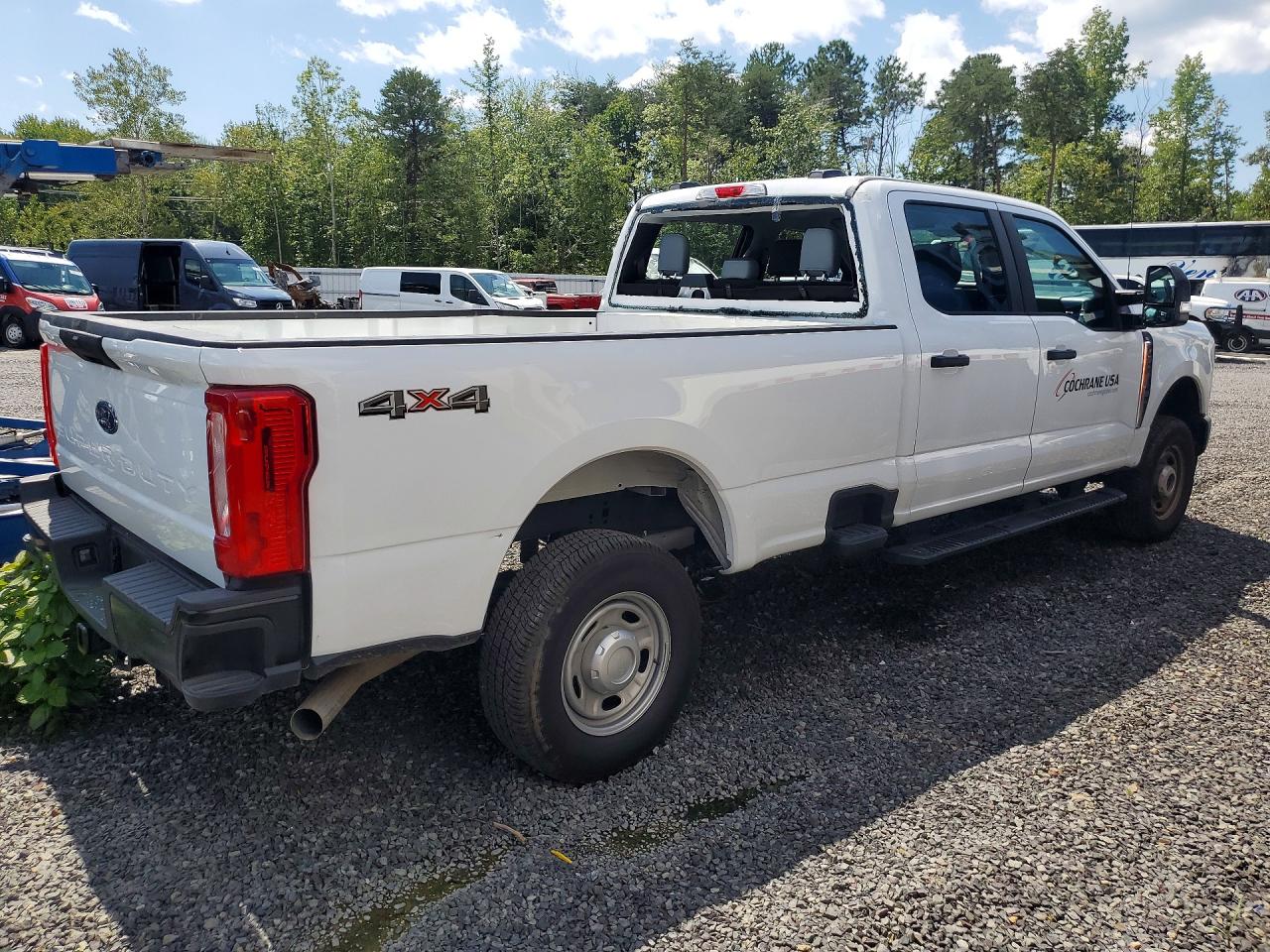 2026 Ford F250 Super Duty White vin: 1FT7W2BA5TED54361