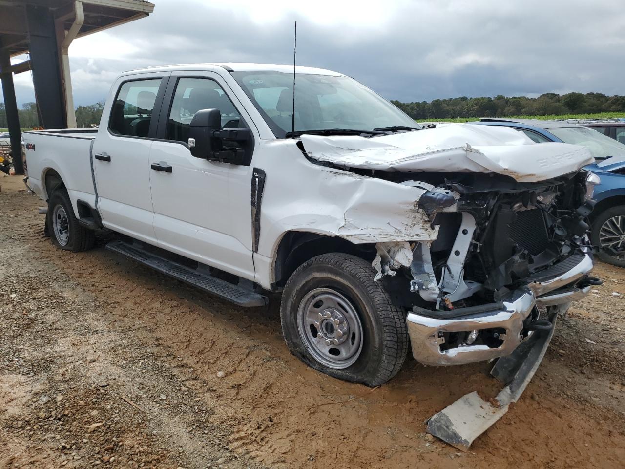 2024 Ford F250 Super Duty White vin: 1FT7W2BA8REE34648