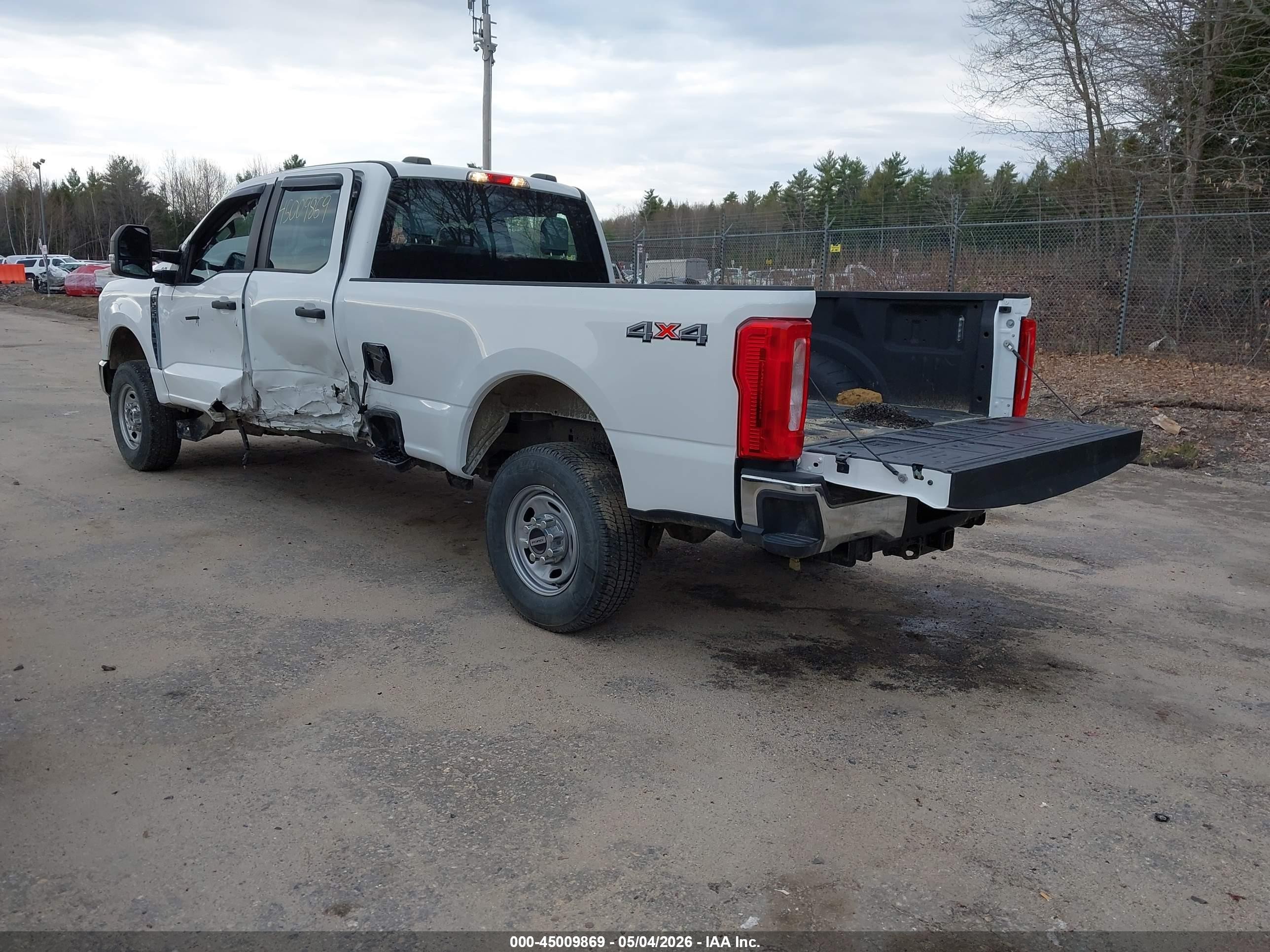 2023 Ford F-250 Xl White vin: 1FT7W2BA9PEC52101