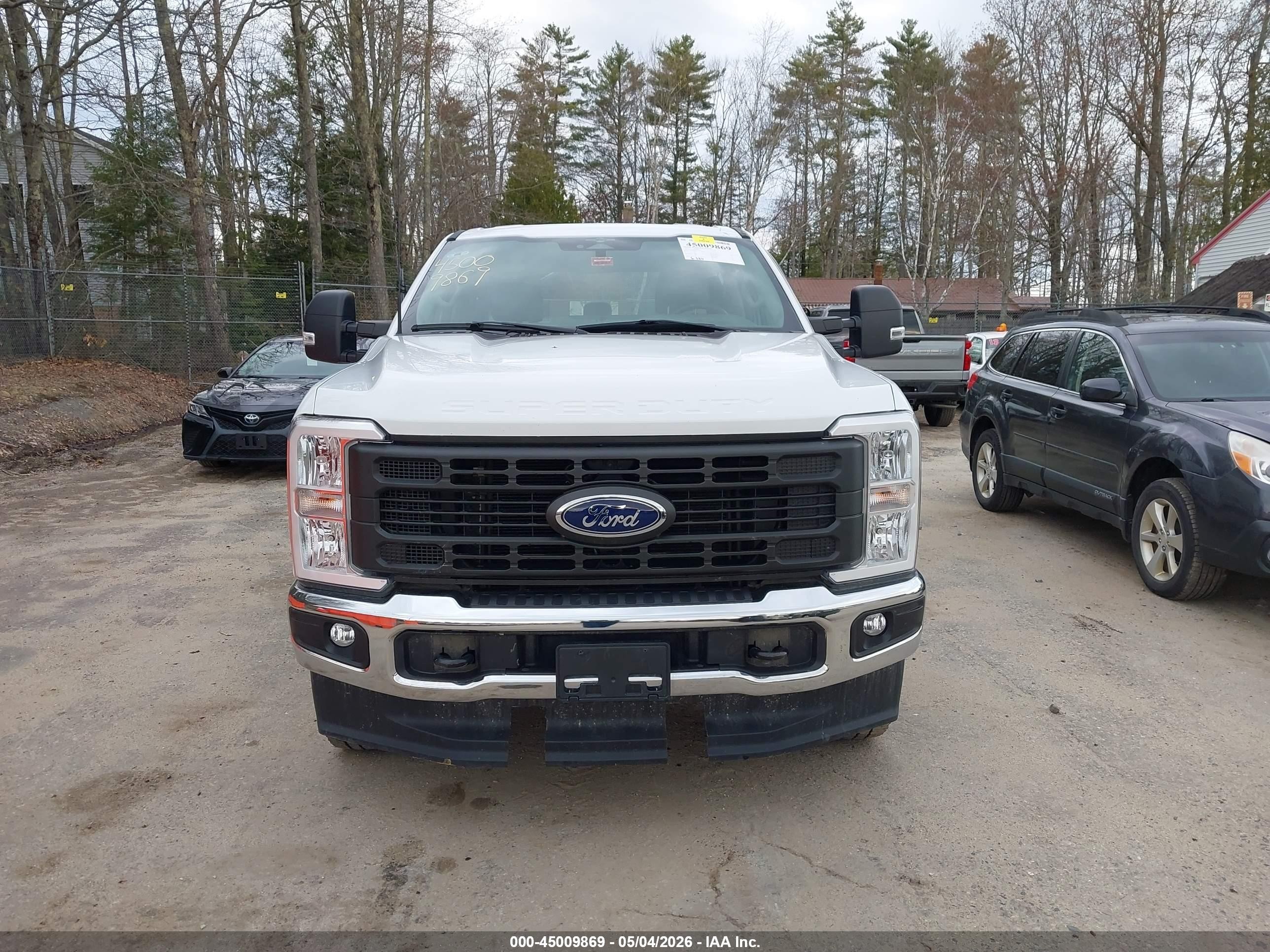 2023 Ford F-250 Xl White vin: 1FT7W2BA9PEC52101