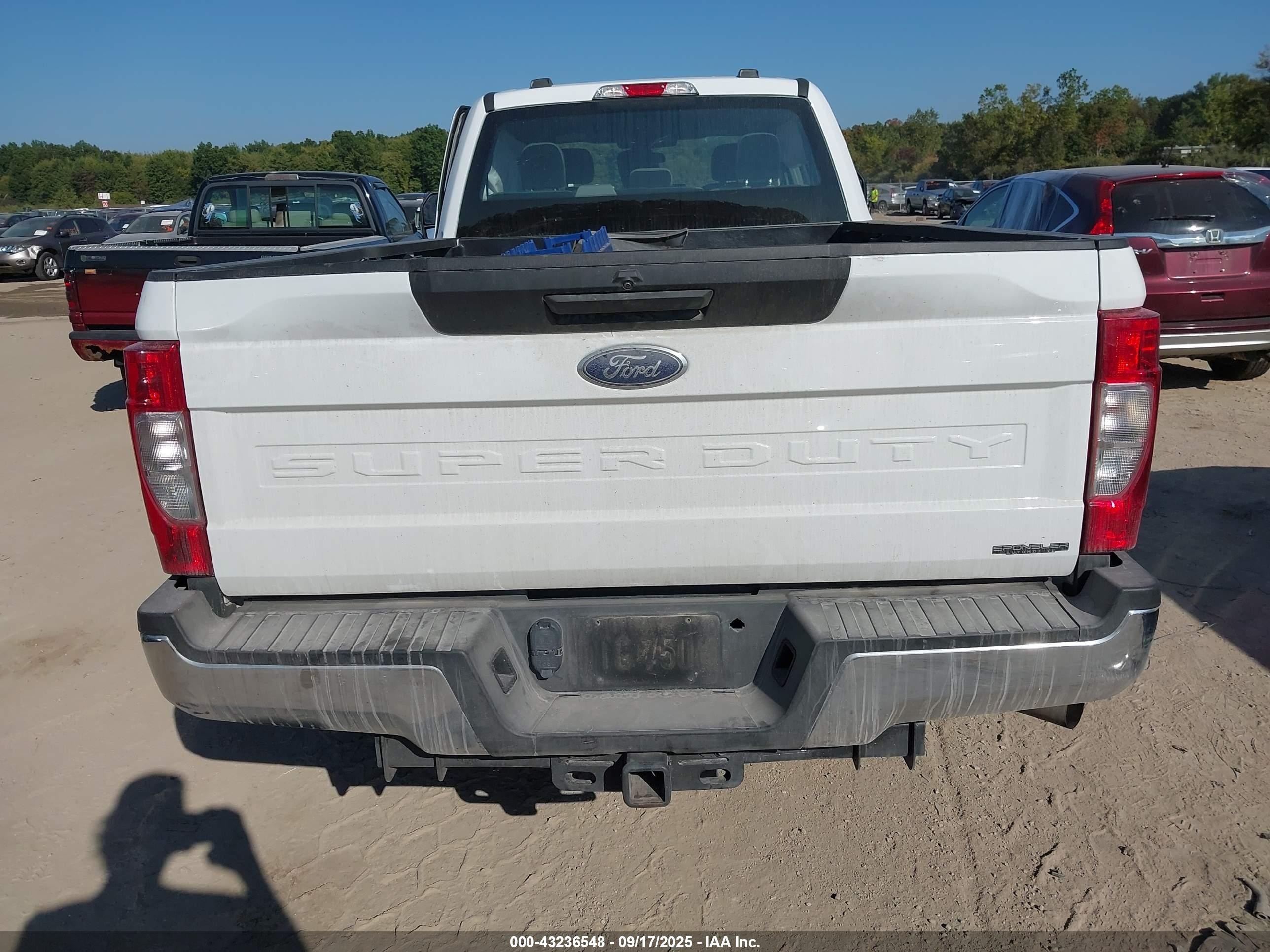 2022 Ford F-250 Xl Белый vin: 1FT7W2BN1NEE71585