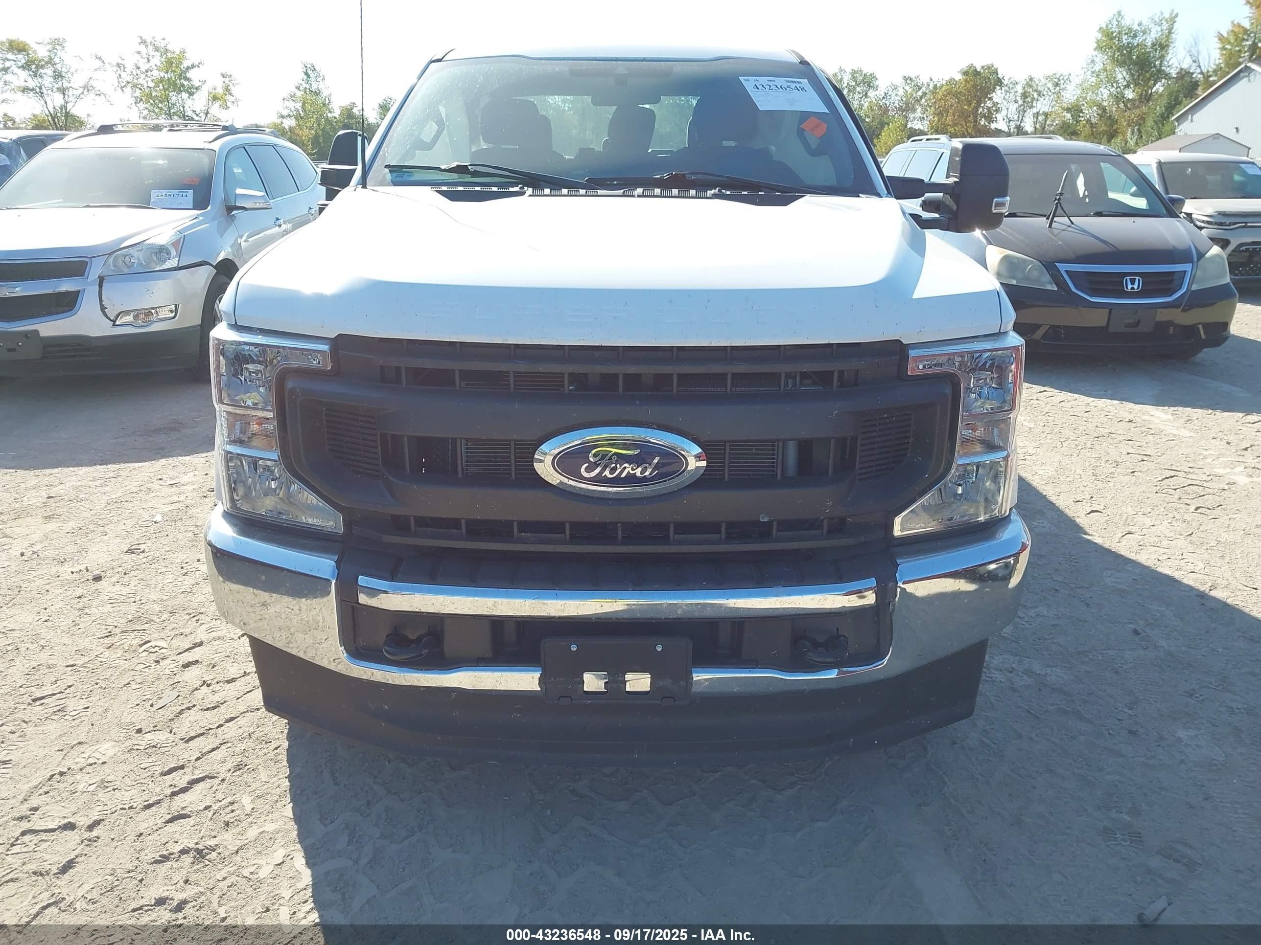 2022 Ford F-250 Xl Белый vin: 1FT7W2BN1NEE71585