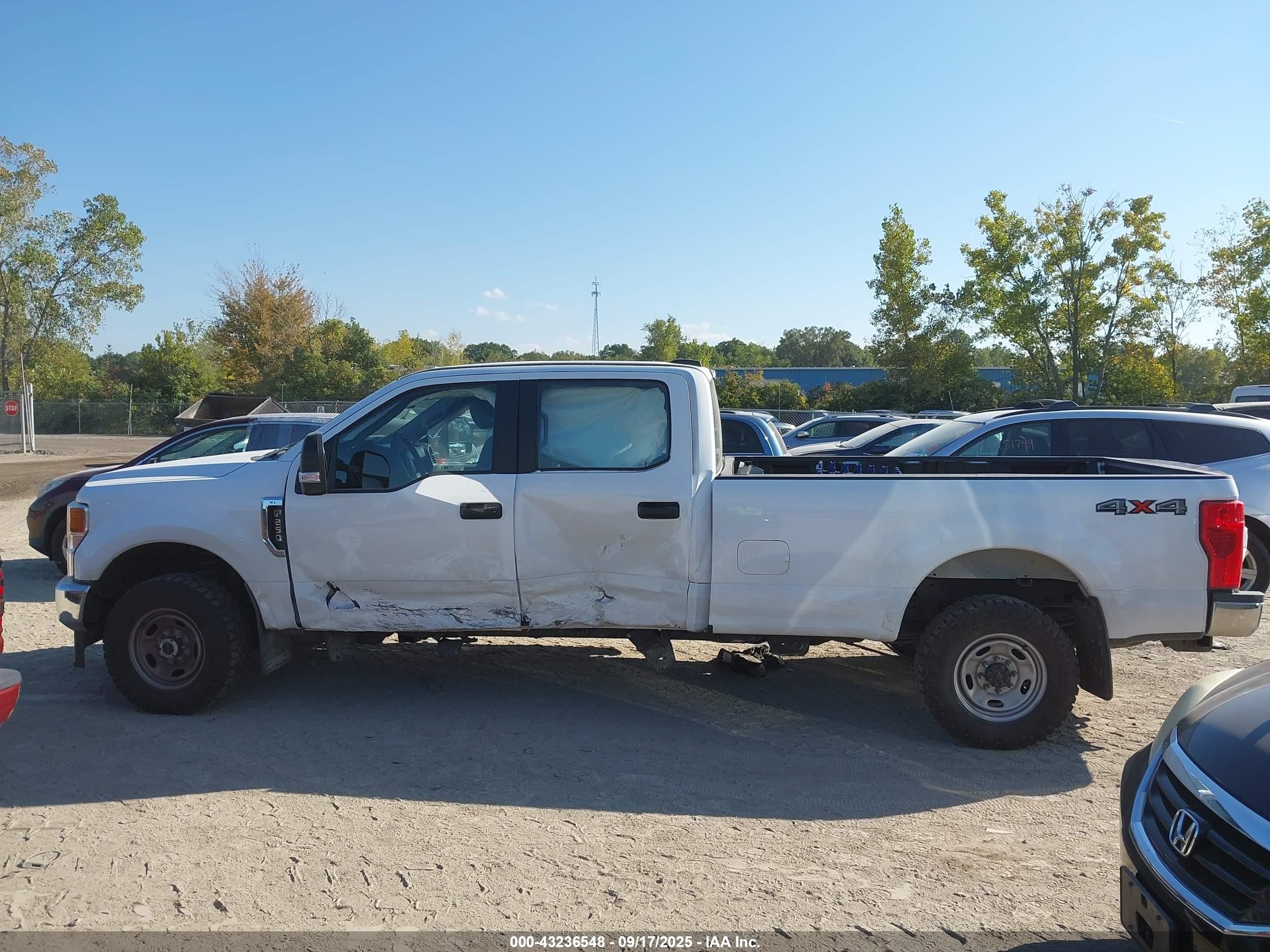 2022 Ford F-250 Xl Белый vin: 1FT7W2BN1NEE71585