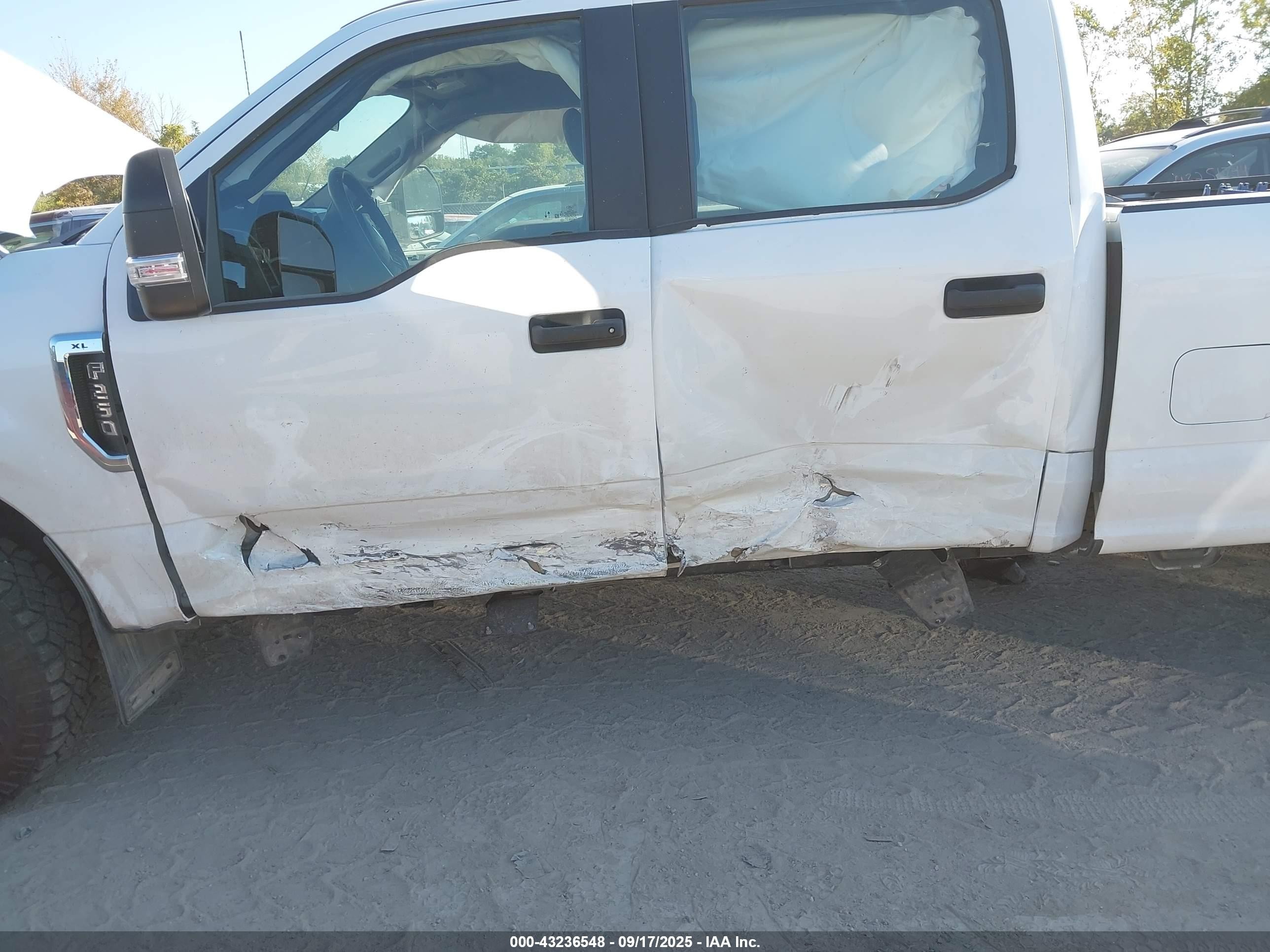 2022 Ford F-250 Xl Белый vin: 1FT7W2BN1NEE71585