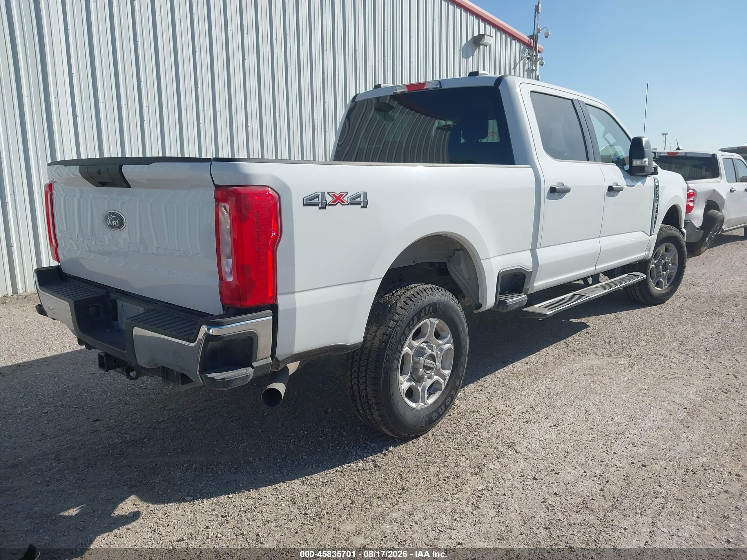 2025 Ford F-250 Xlt White vin: 1FT7W2BN1SEC98968