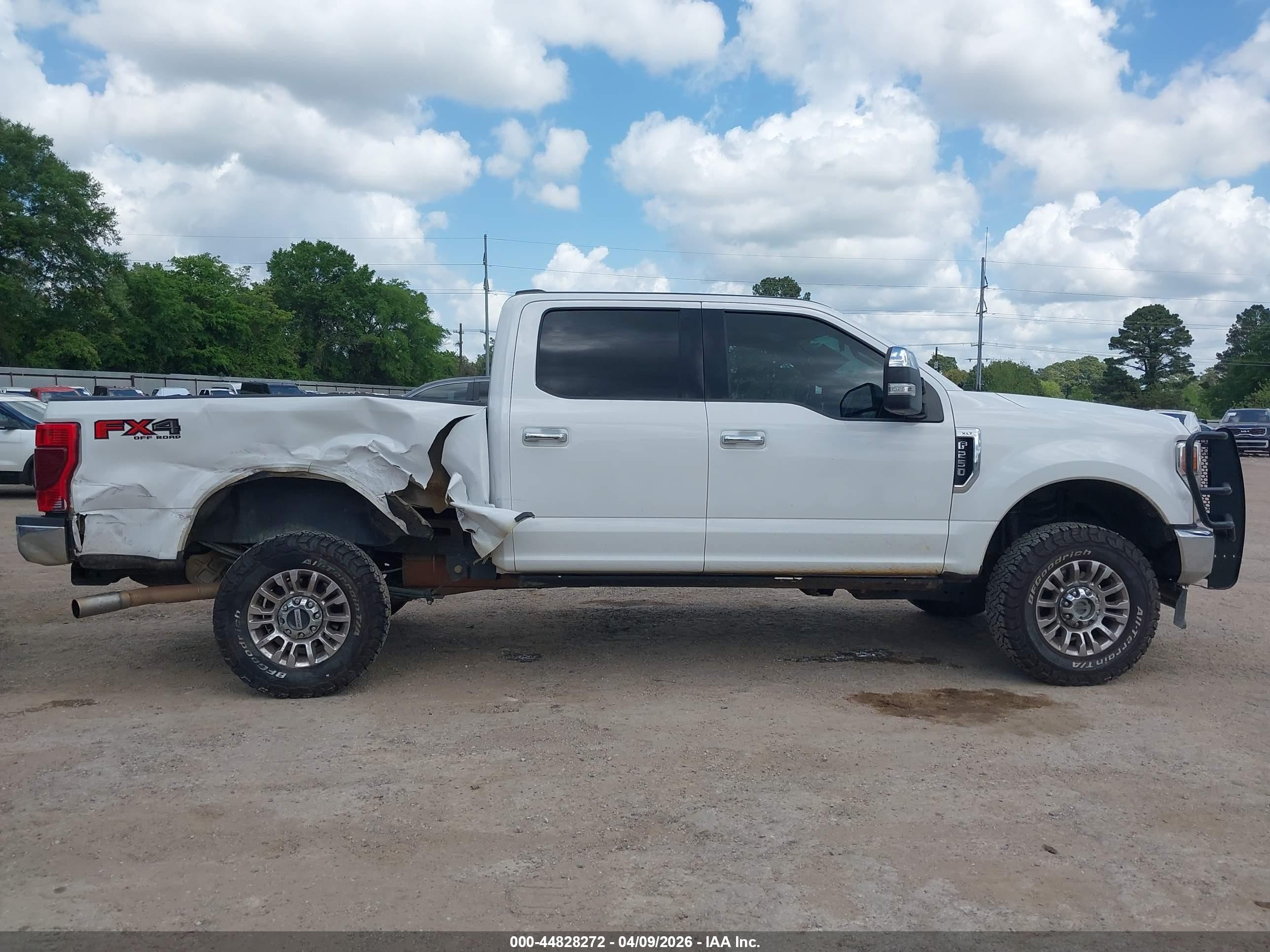 2020 Ford F-250 Xlt White vin: 1FT7W2BN4LEE92895