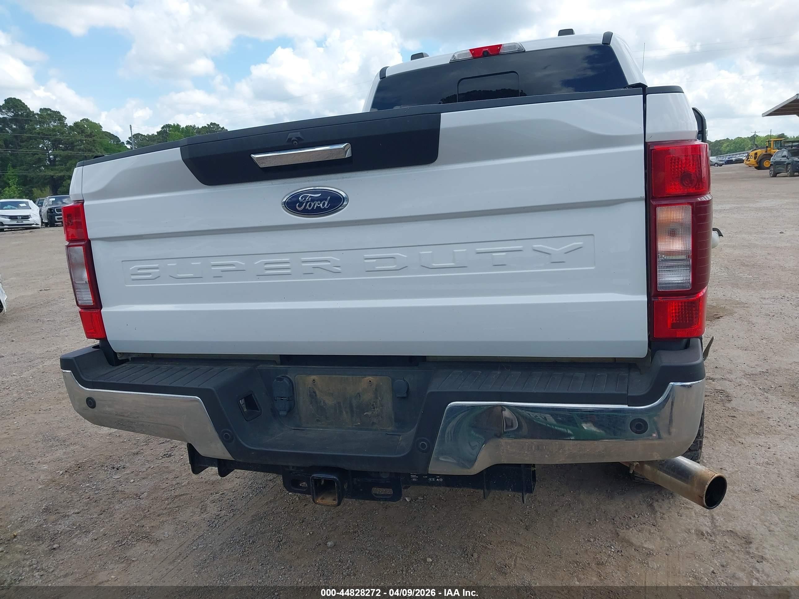 2020 Ford F-250 Xlt White vin: 1FT7W2BN4LEE92895