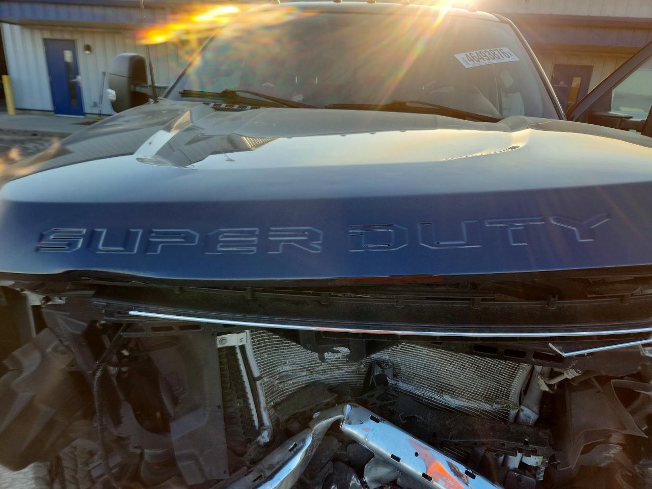 2022 Ford F250 Super Duty Blue vin: 1FT7W2BN4NEF99772