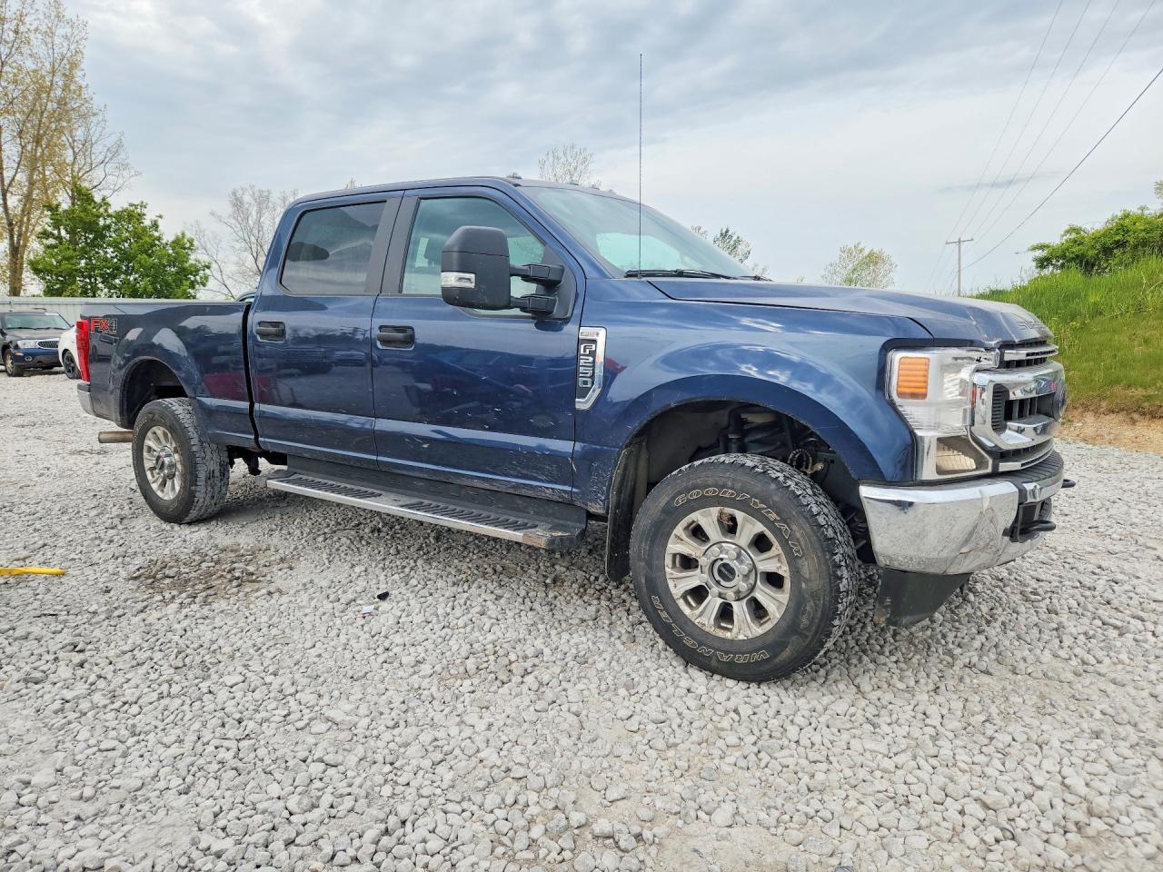 2020 Ford F250 Super Duty Blue vin: 1FT7W2BN8LEE83715
