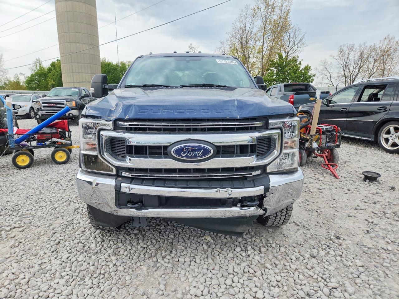 2020 Ford F250 Super Duty Blue vin: 1FT7W2BN8LEE83715