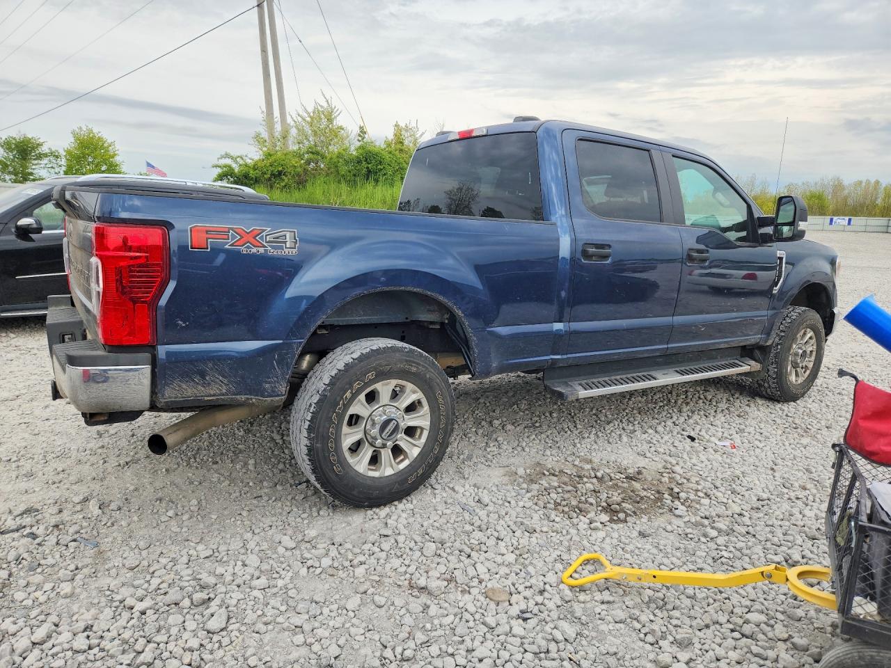 2020 Ford F250 Super Duty Blue vin: 1FT7W2BN8LEE83715