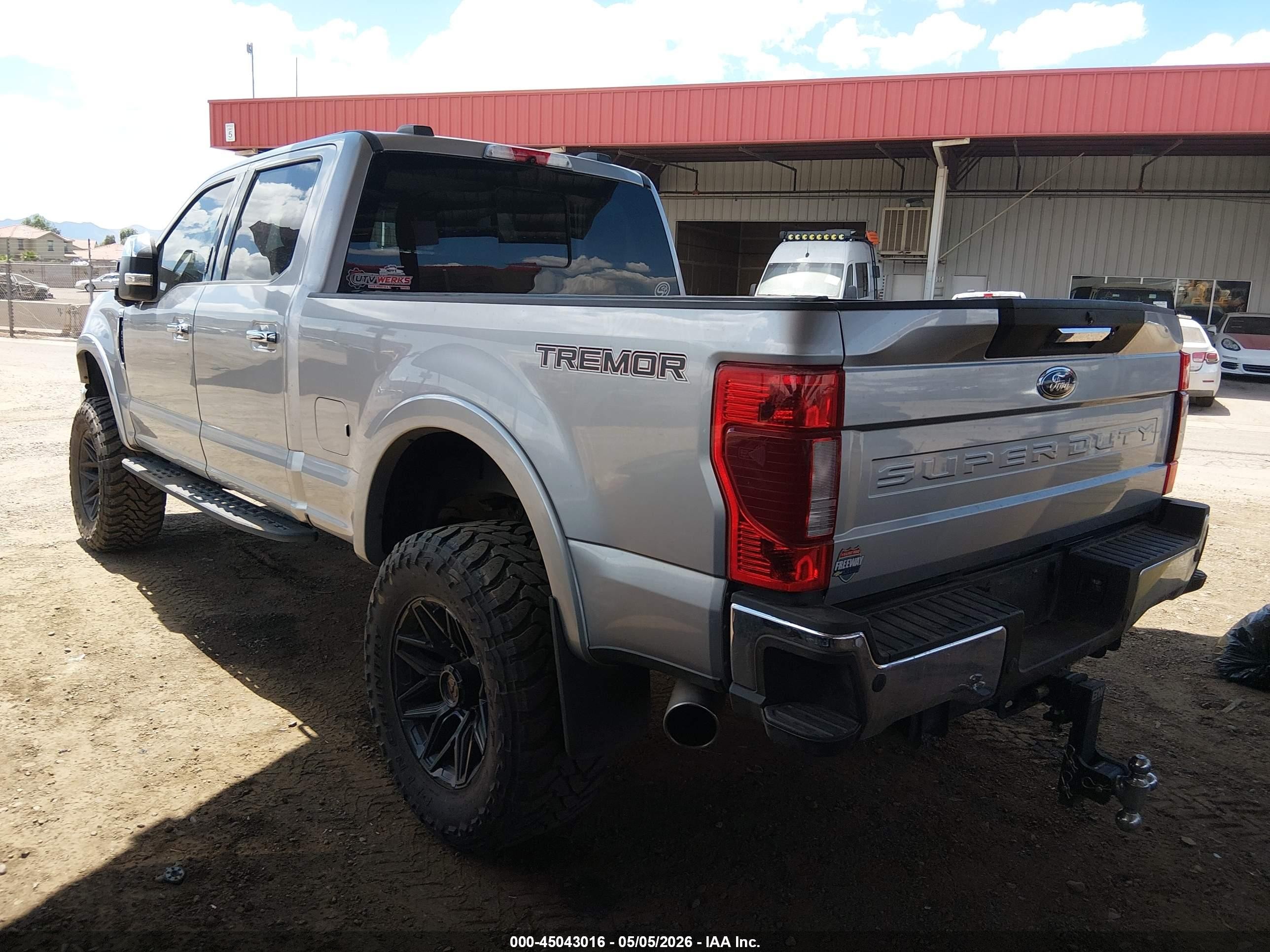 2021 Ford F-250 Xlt Silver vin: 1FT7W2BN9MED80501