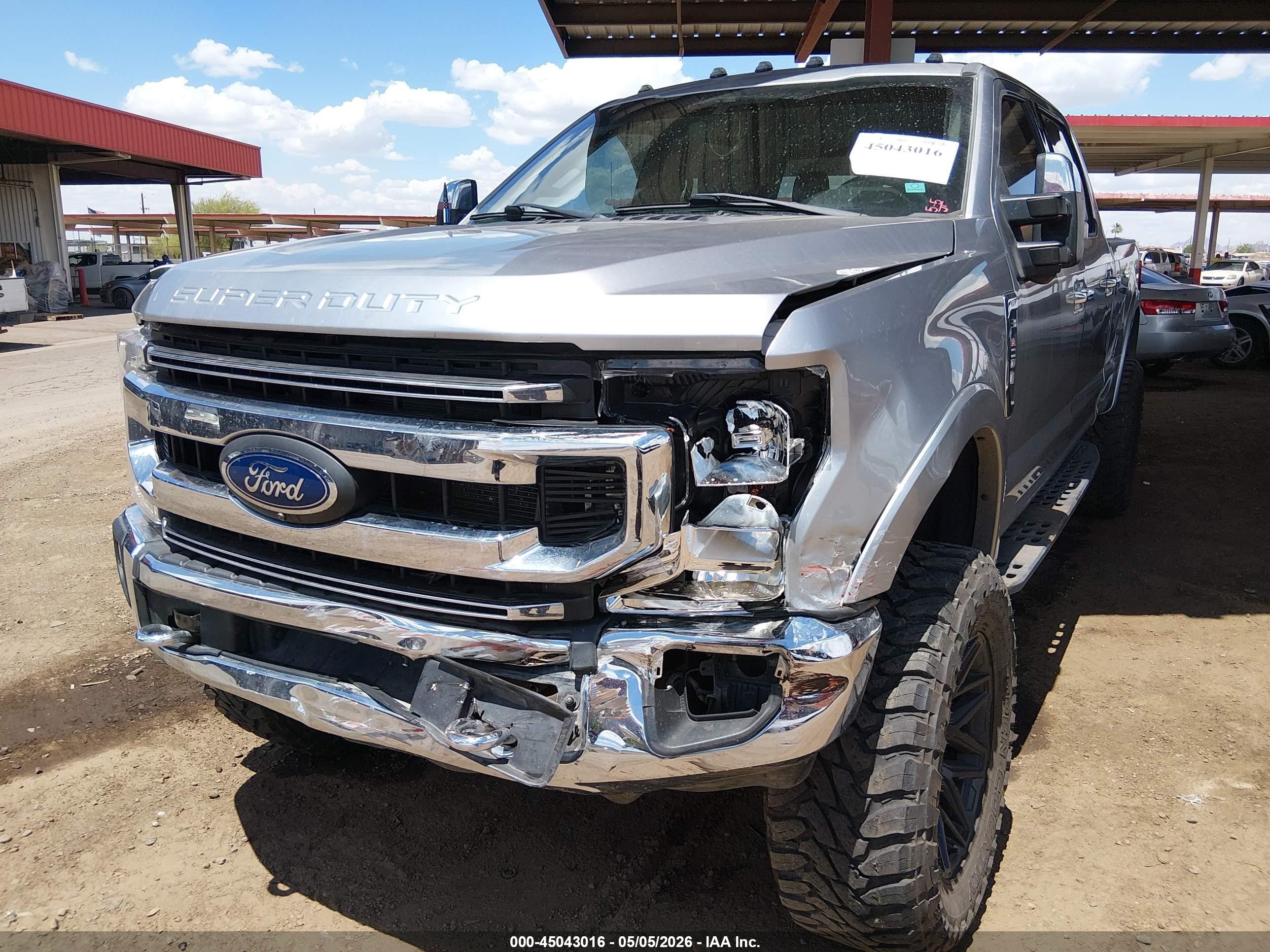 2021 Ford F-250 Xlt Silver vin: 1FT7W2BN9MED80501