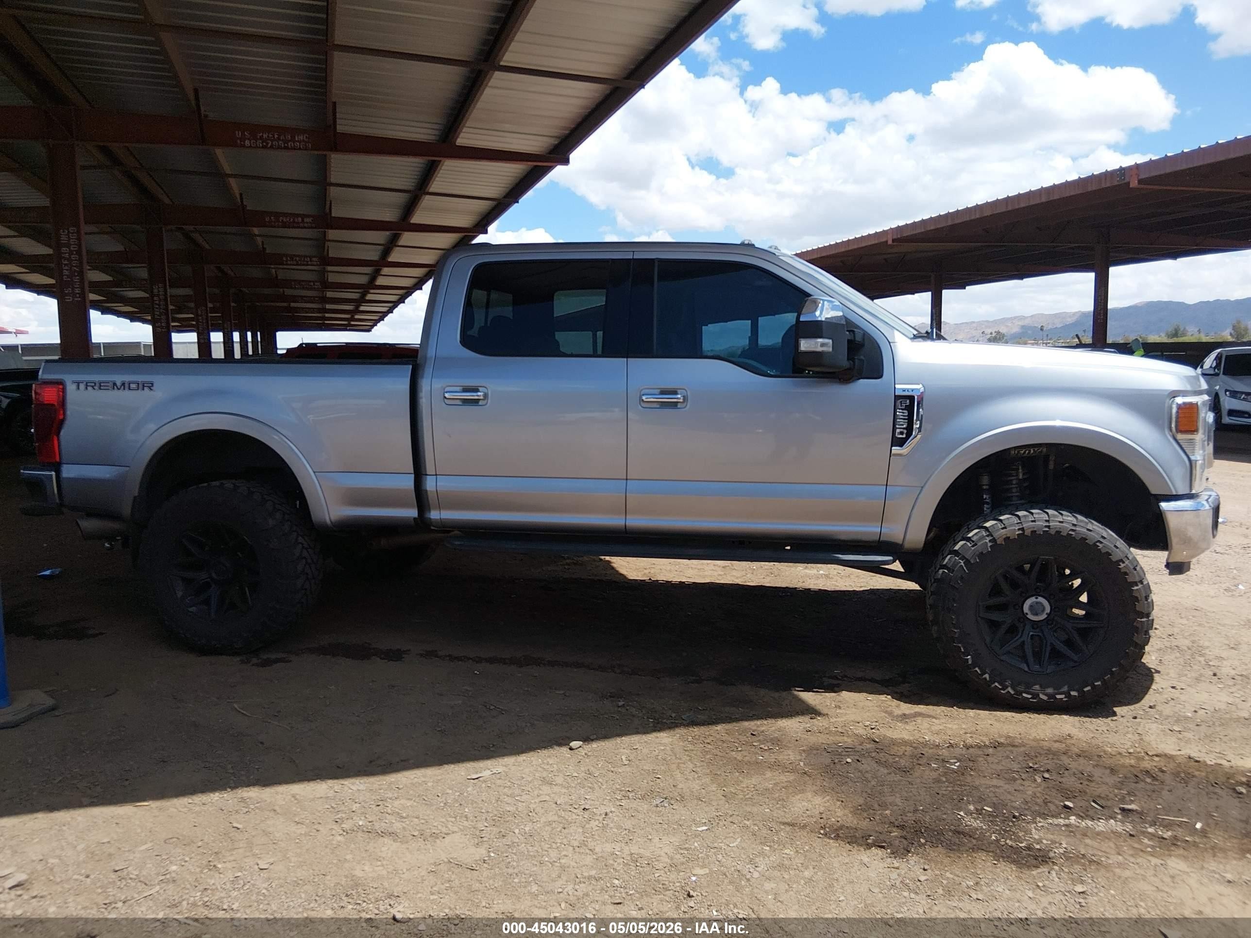 2021 Ford F-250 Xlt Silver vin: 1FT7W2BN9MED80501
