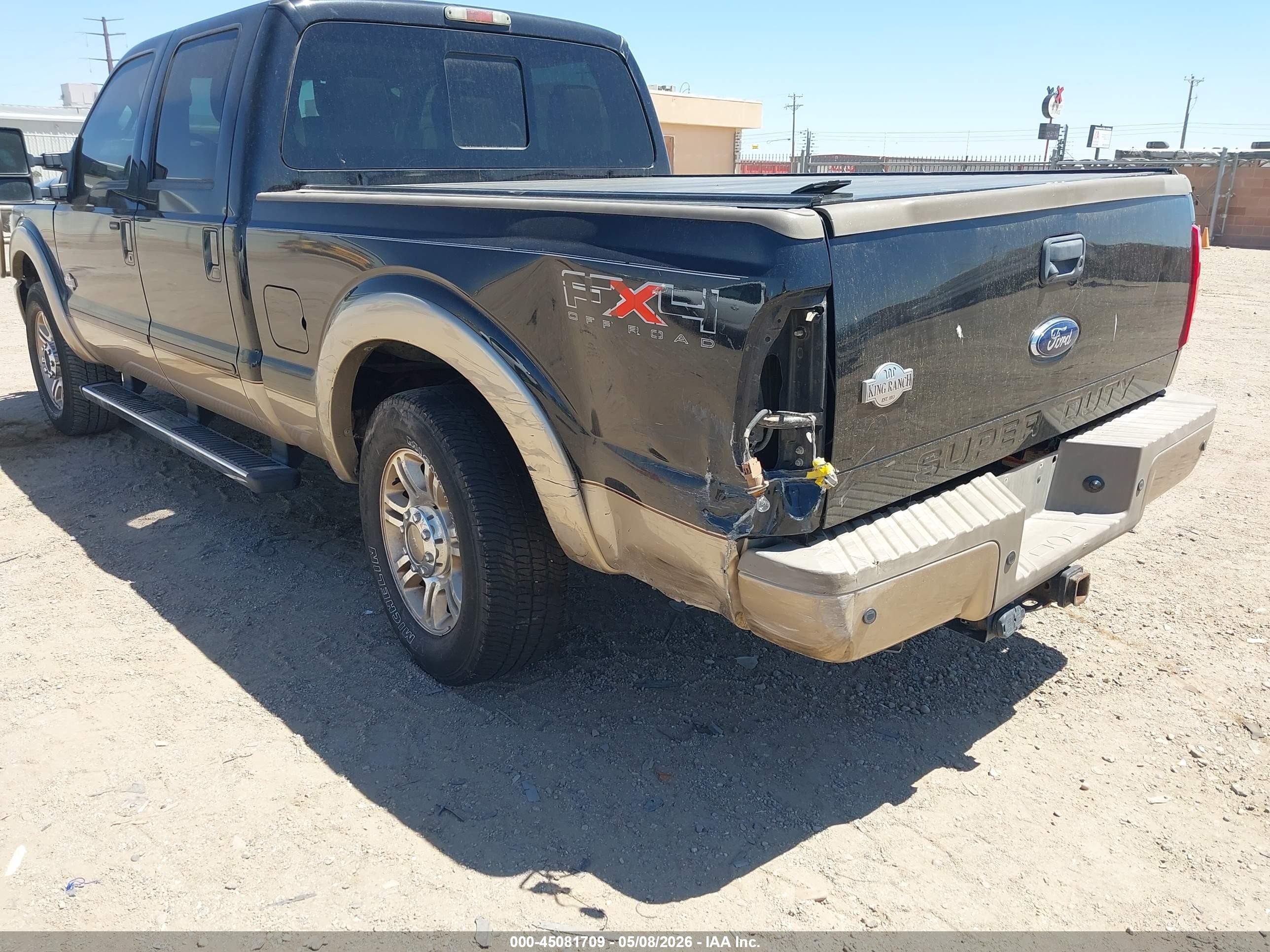 2011 Ford F-250 Lariat Black vin: 1FT7W2BT0BEA76159