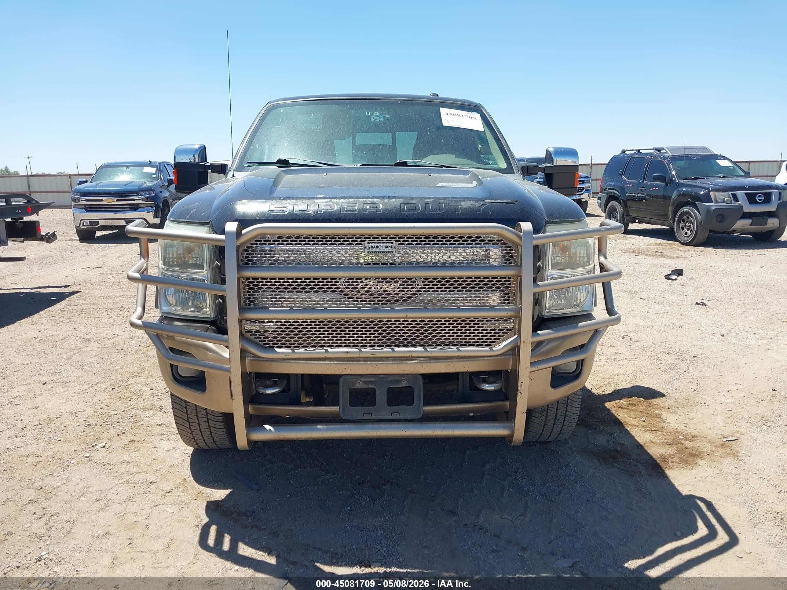 2011 Ford F-250 Lariat Black vin: 1FT7W2BT0BEA76159