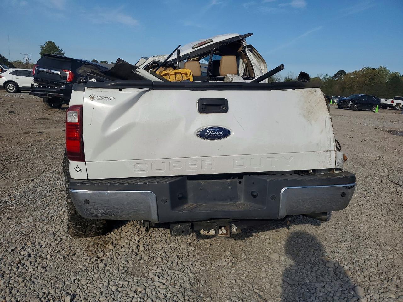 2011 Ford F250 Super Duty Белый vin: 1FT7W2BT0BEA84407
